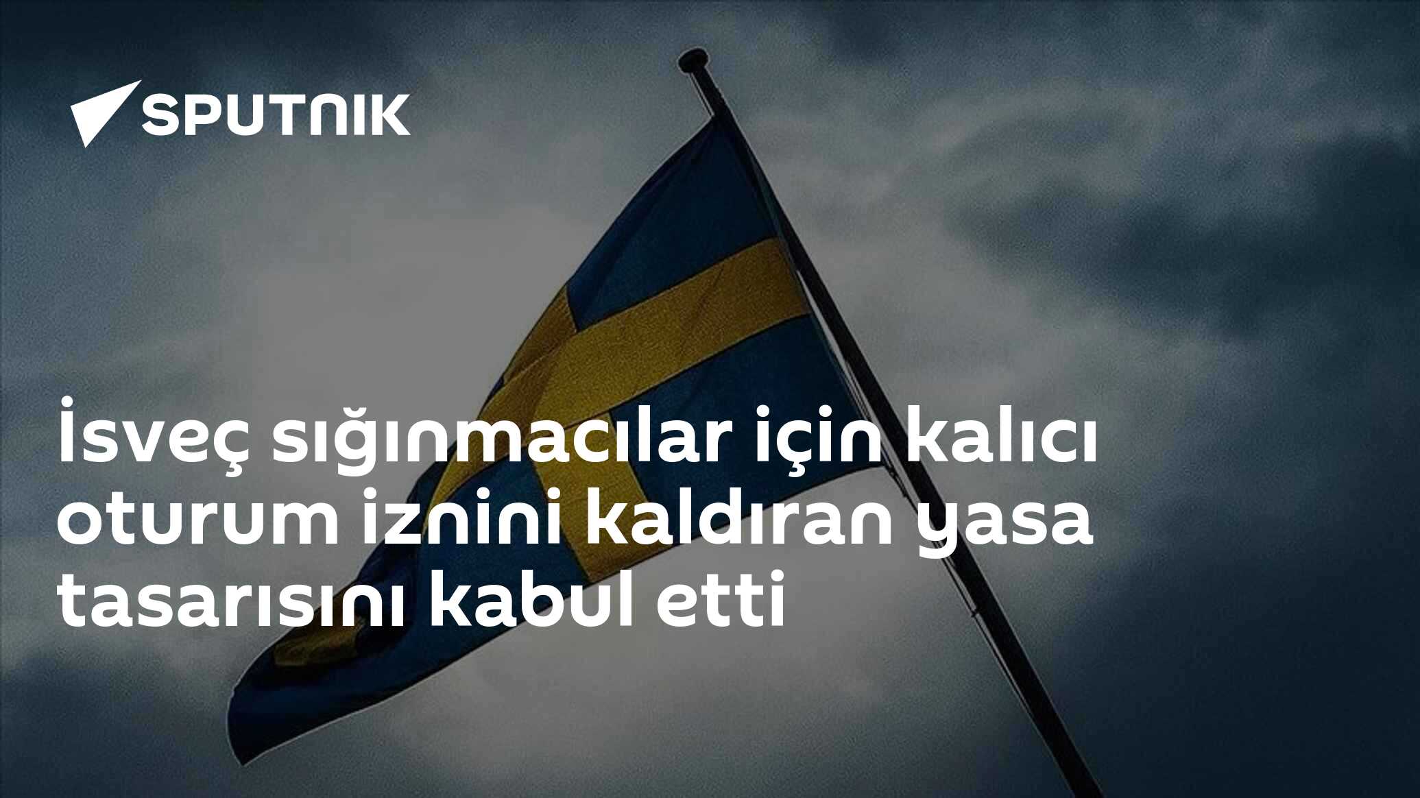 İsveç sığınmacılar için kalıcı oturum iznini kaldı