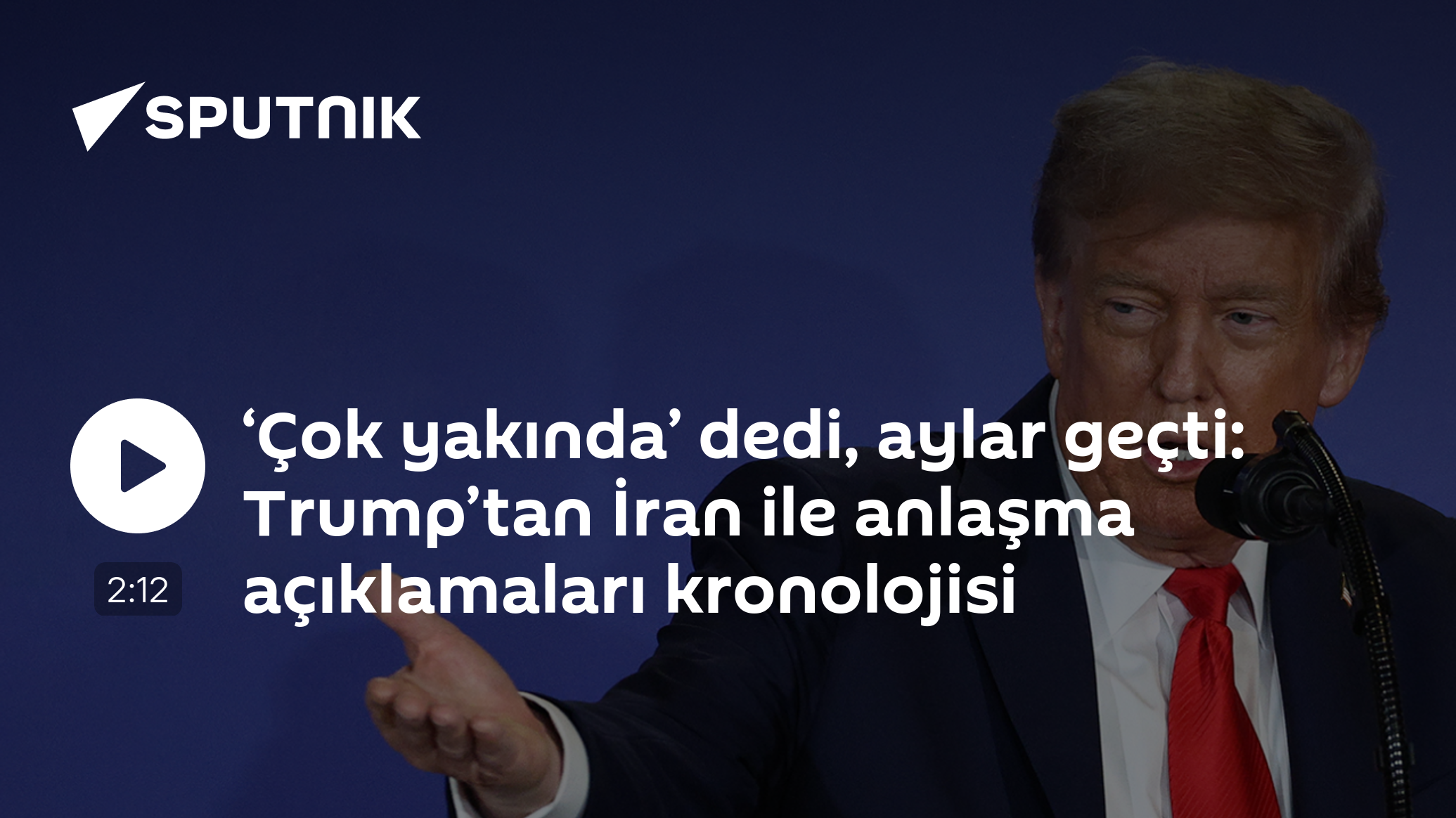 ‘Çok yakında’ dedi, aylar geçti: Trump’tan İran ile anlaşma 