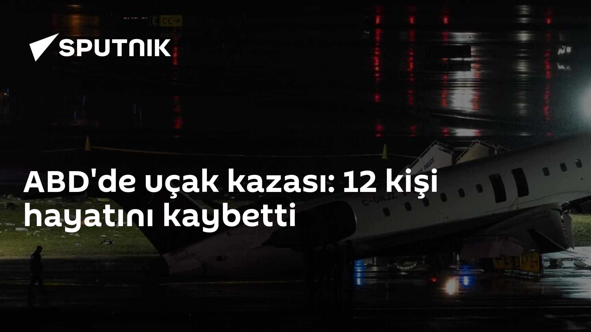 ABD'de uçak kazası: 12 kişi hayatını kaybetti