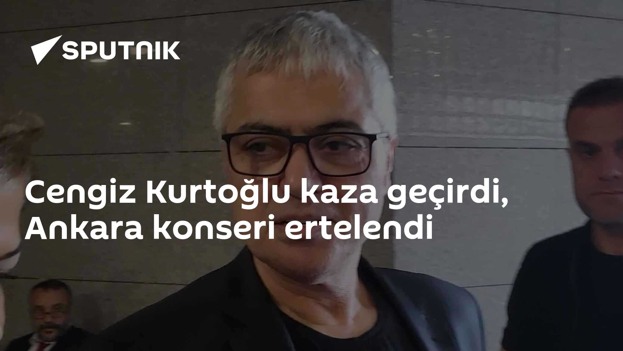Cengiz Kurtoğlu kaza geçirdi, Ankara konseri ertelendi