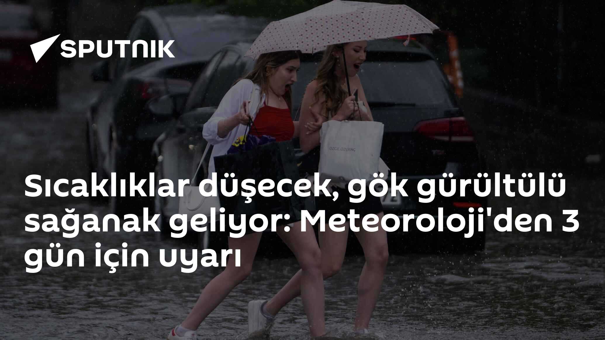 Sıcaklıklar düşecek, gök gürültülü sağanak geliyor: Meteoroloji'den 3 gün için uyarı