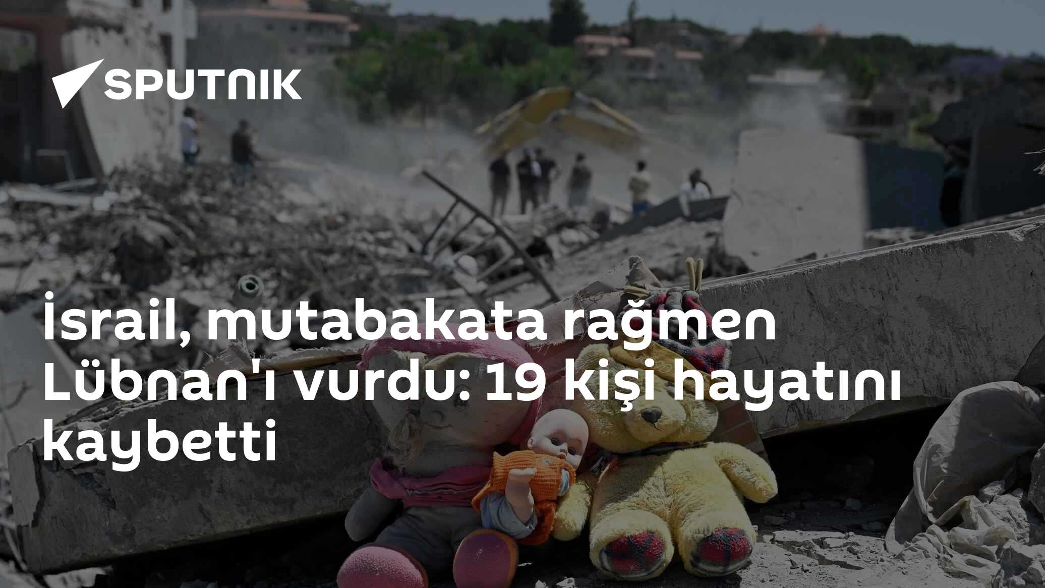 İsrail, mutabakata rağmen Lübnan'ı vurdu: 19 kişi hayatını kaybetti