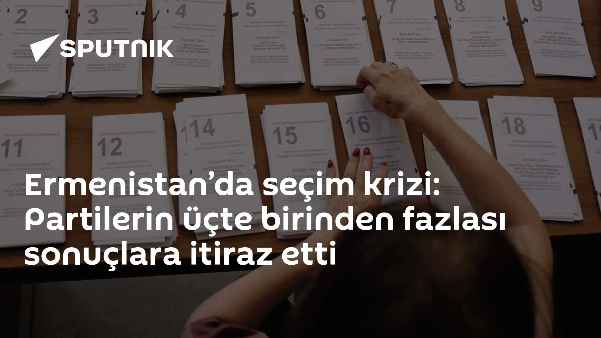 Ermenistan’da seçim krizi: Partilerin üçte birinden fazlası sonuçlara itiraz etti