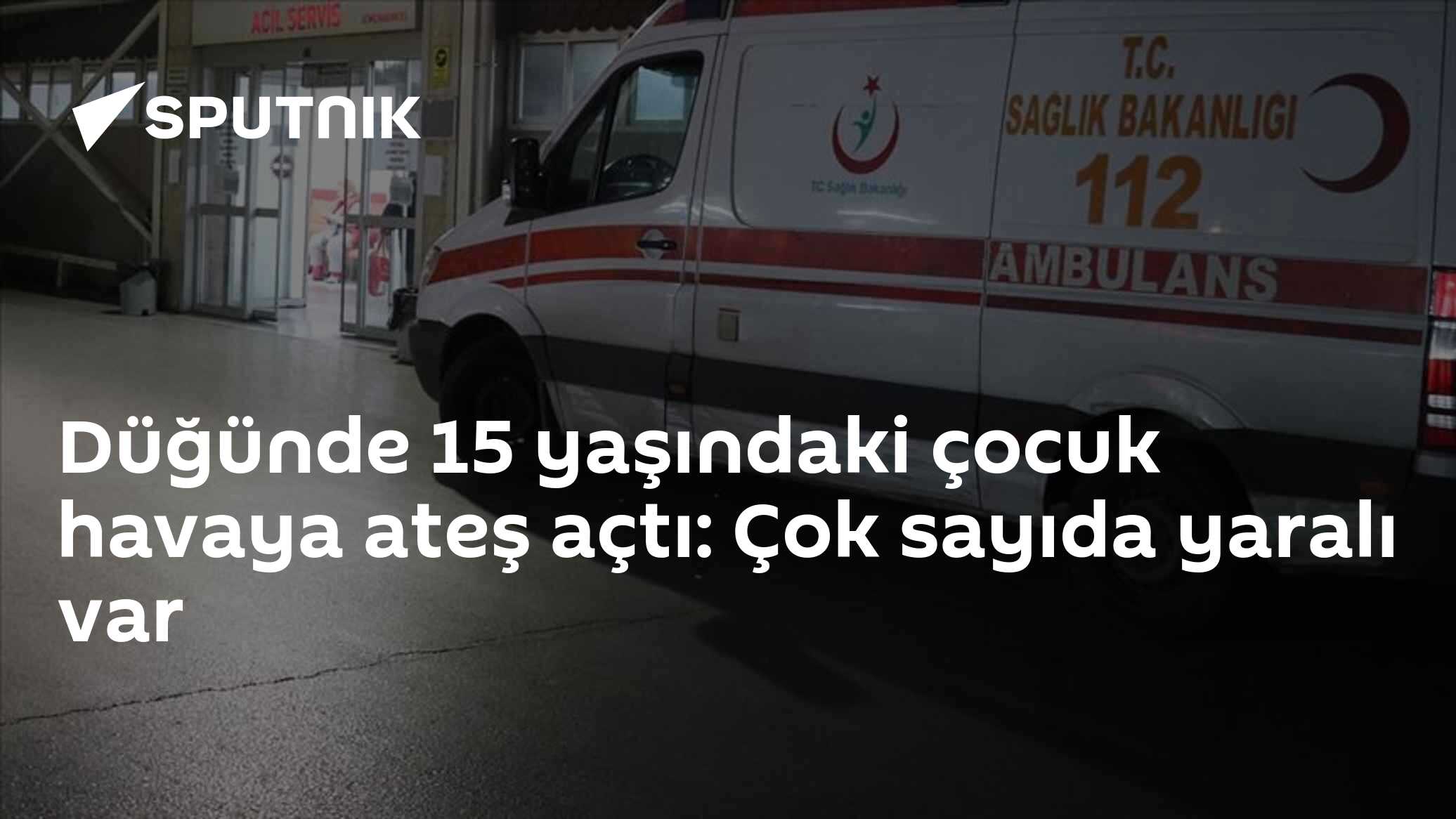 Düğünde 15 yaşındaki çocuk havaya ateş açtı: Çok sayıda yaralı var