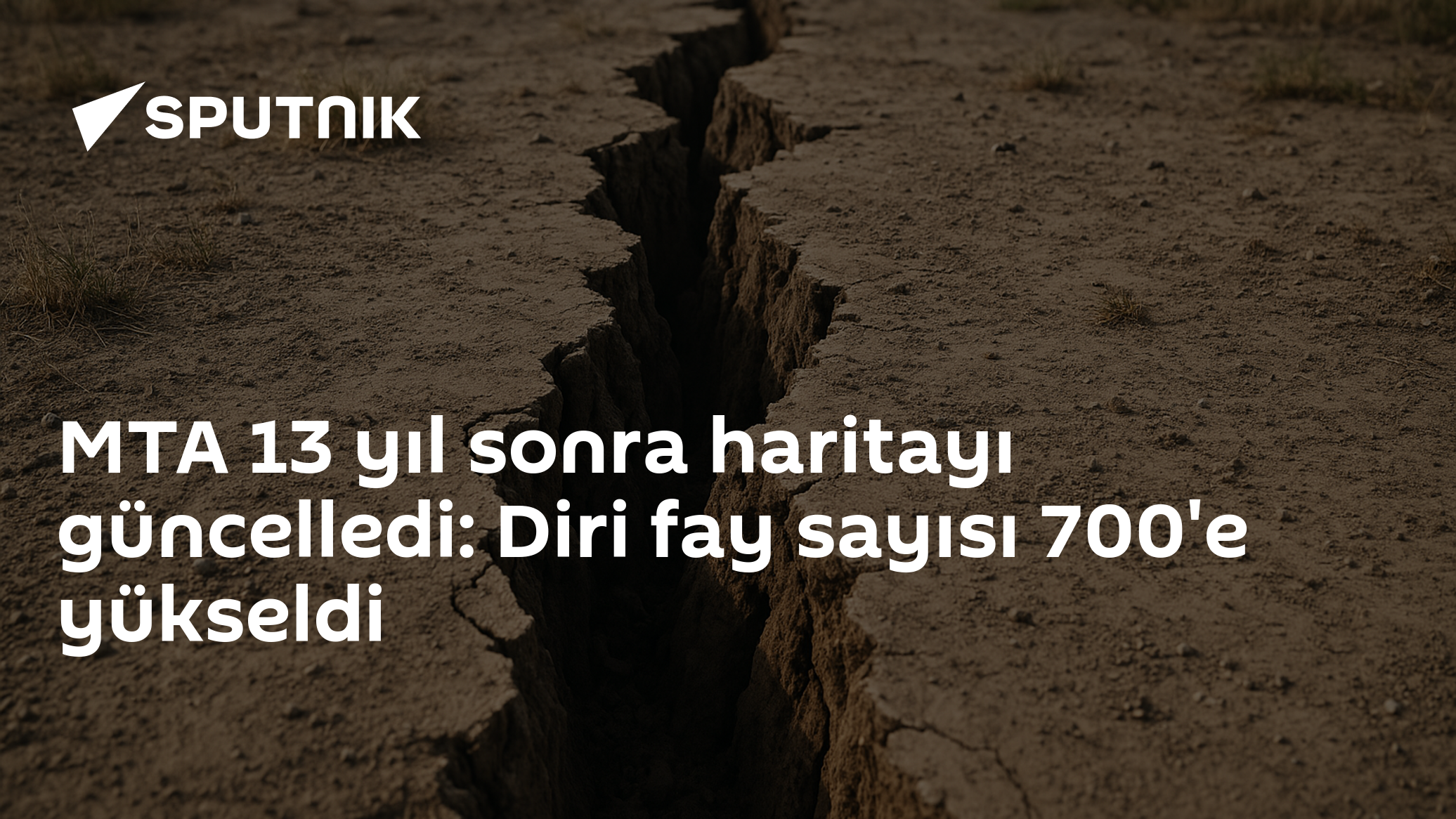 MTA 13 yıl sonra haritayı güncelledi: Diri fay sayısı 700'e yükseldi