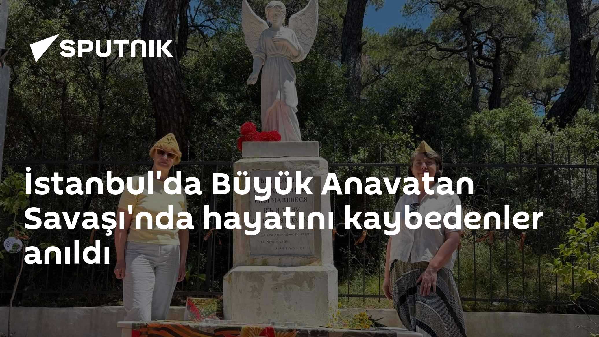 İstanbul'da Büyük Anavatan Savaşı'nda hayatını kaybedenler anıldı