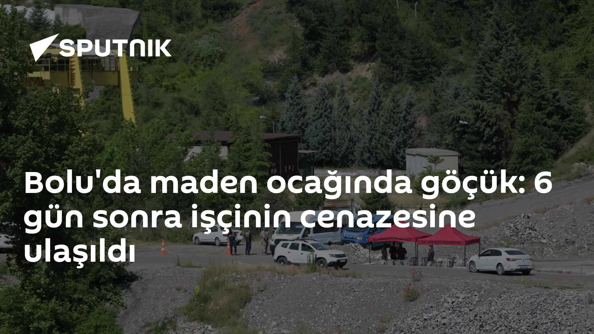 Bolu'da maden ocağında göçük: 6 gün sonra işçinin cenazesine ulaşıldı