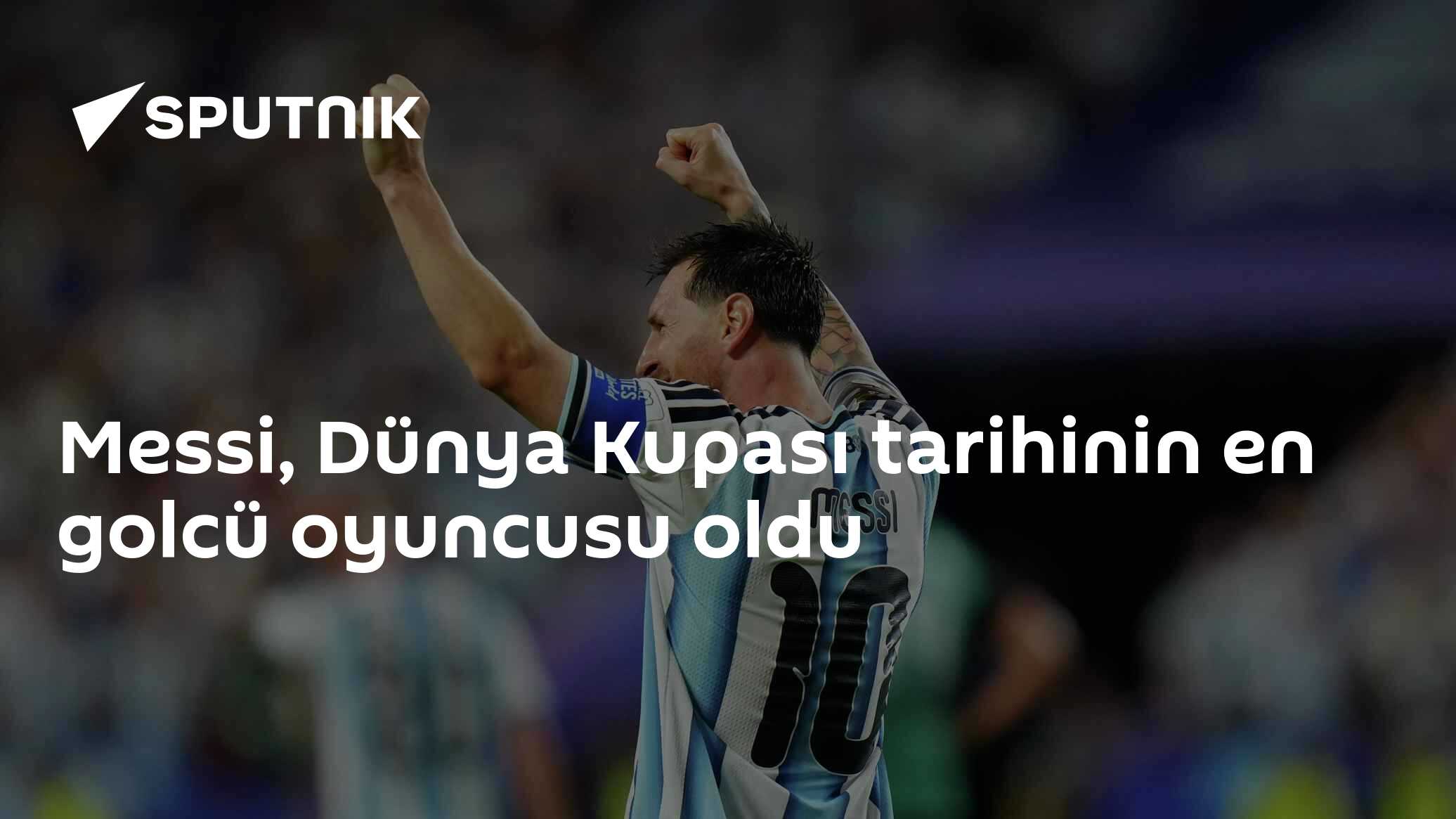 Messi, Dünya Kupası tarihinin en golcü oyuncusu oldu