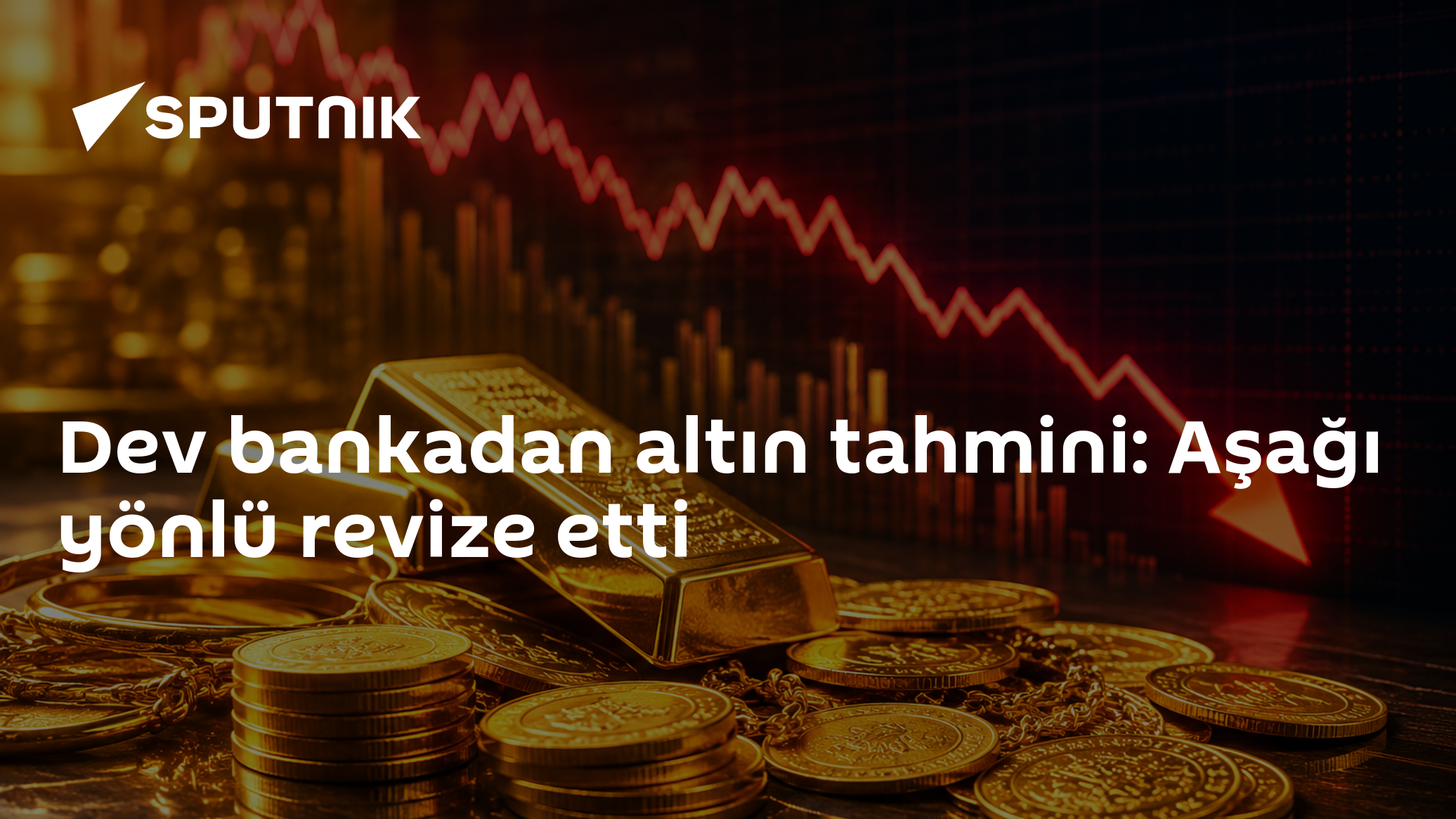 Dev bankadan altın tahmini: Aşağı yönlü revize etti