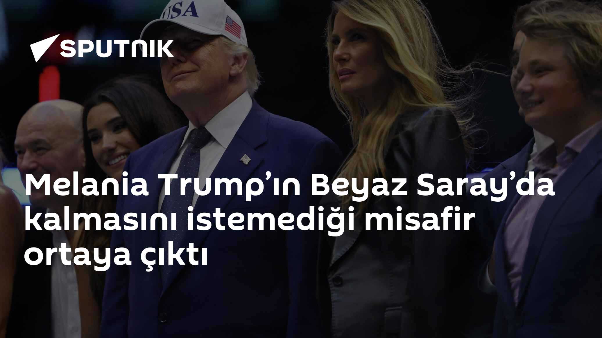 Melania Trump’ın Beyaz Saray’da kalmasını istemediği misafir ortaya çıktı