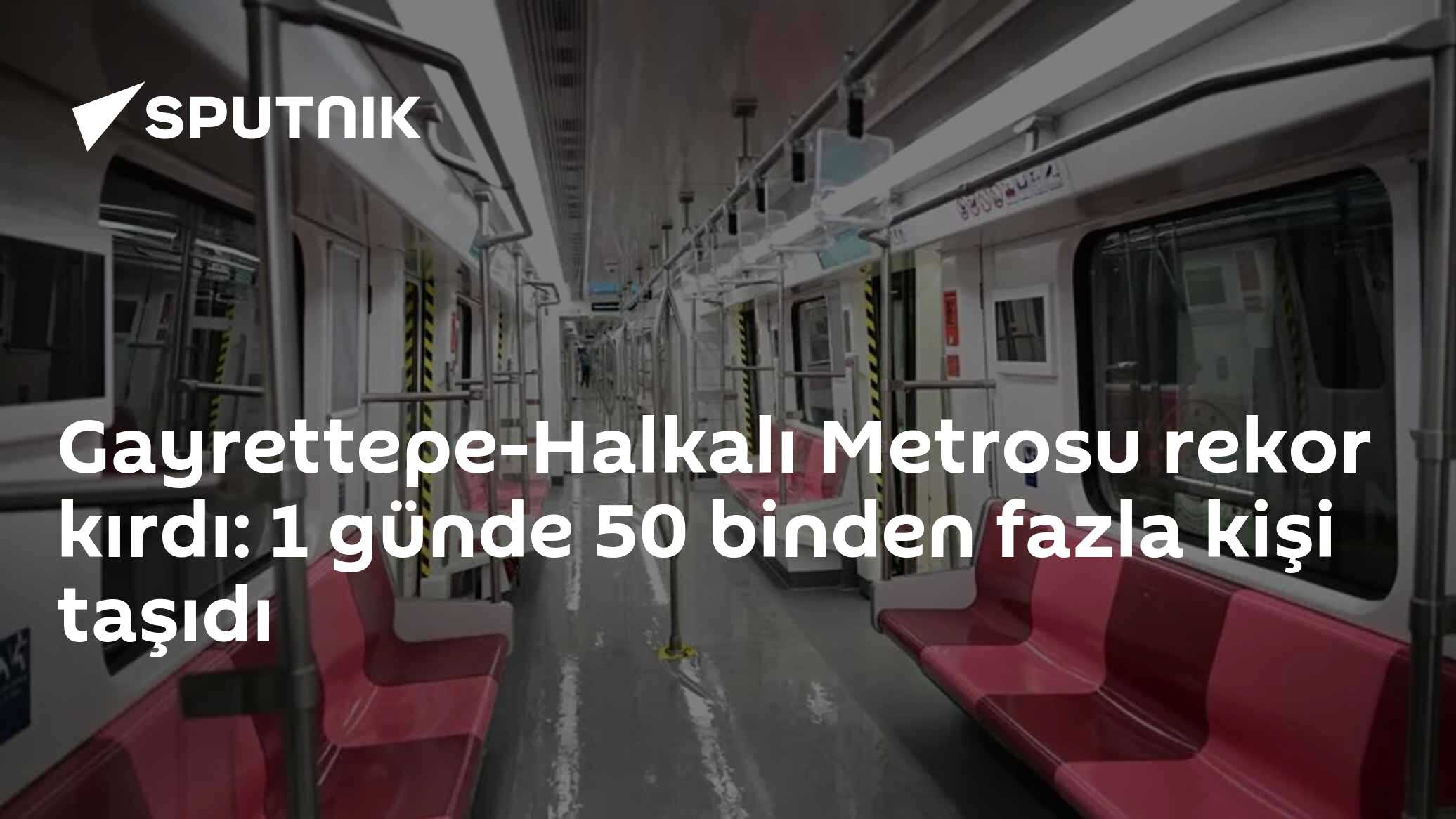 Gayrettepe-Halkalı Metrosu rekor kırdı: 1 günde 50 binden fazla kişi taşıdı