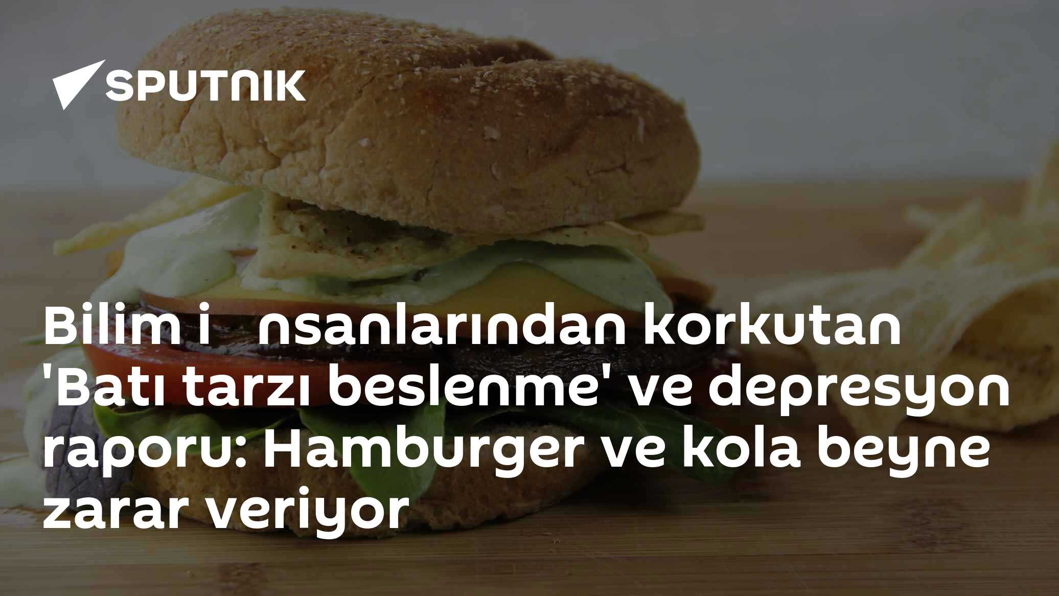 Bilim i̇nsanlarından korkutan 'Batı tarzı beslenme' ve depresyon raporu: Hamburger ve kola beyne zarar veriyor