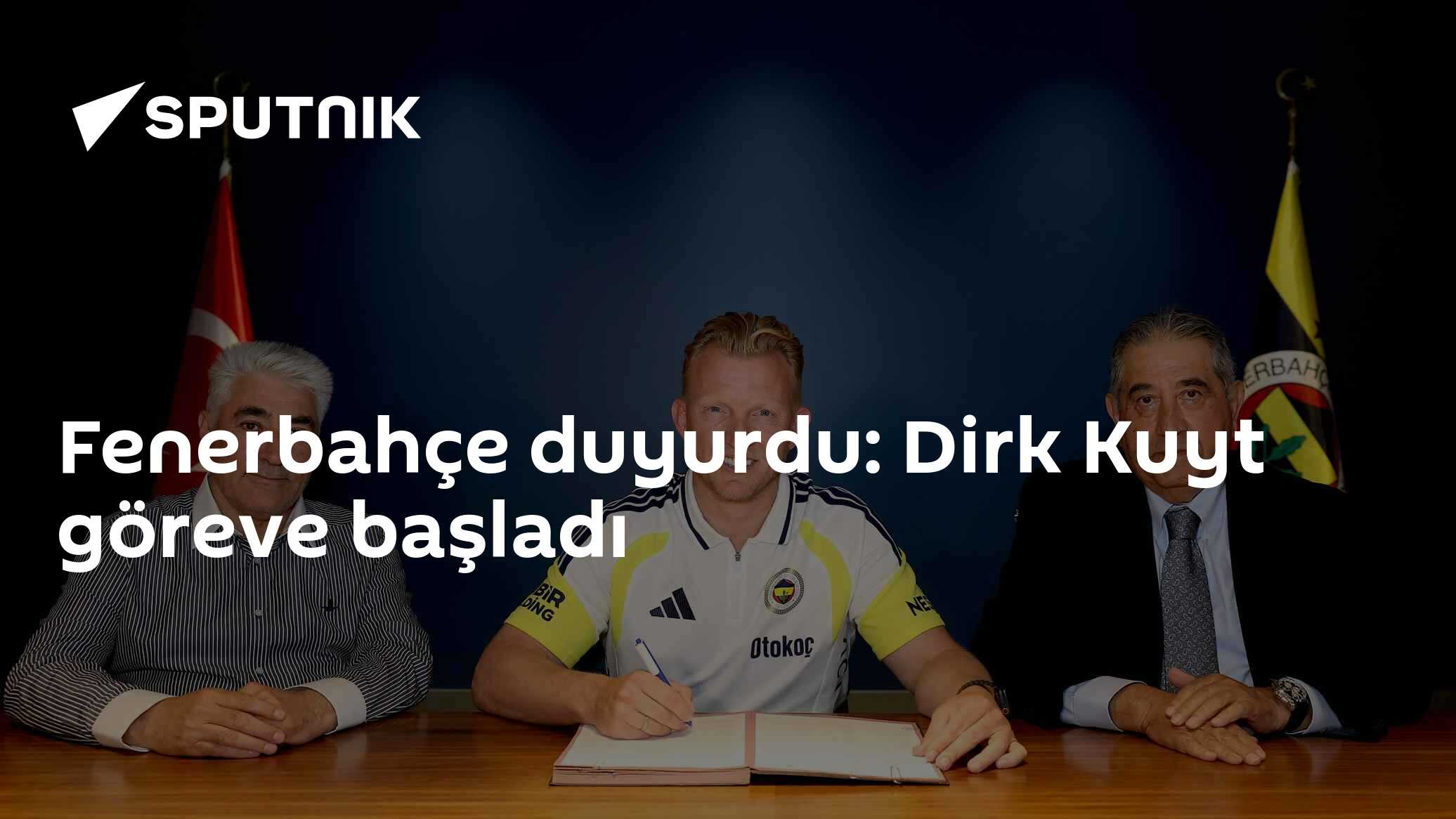 Fenerbahçe duyurdu: Dirk Kuyt göreve başladı