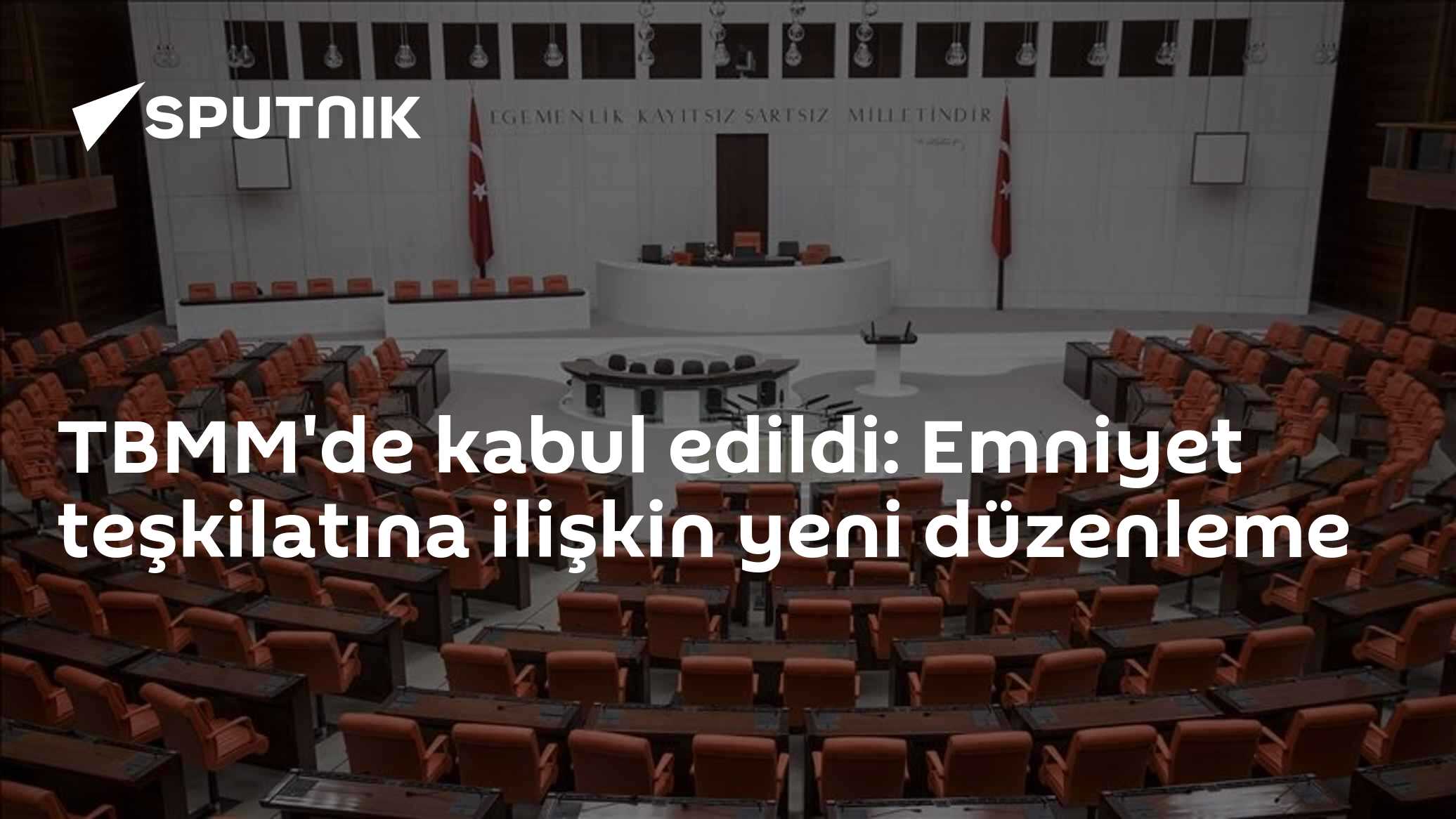 TBMM'de kabul edildi: Emniyet teşkilatına ilişkin yeni düzenleme