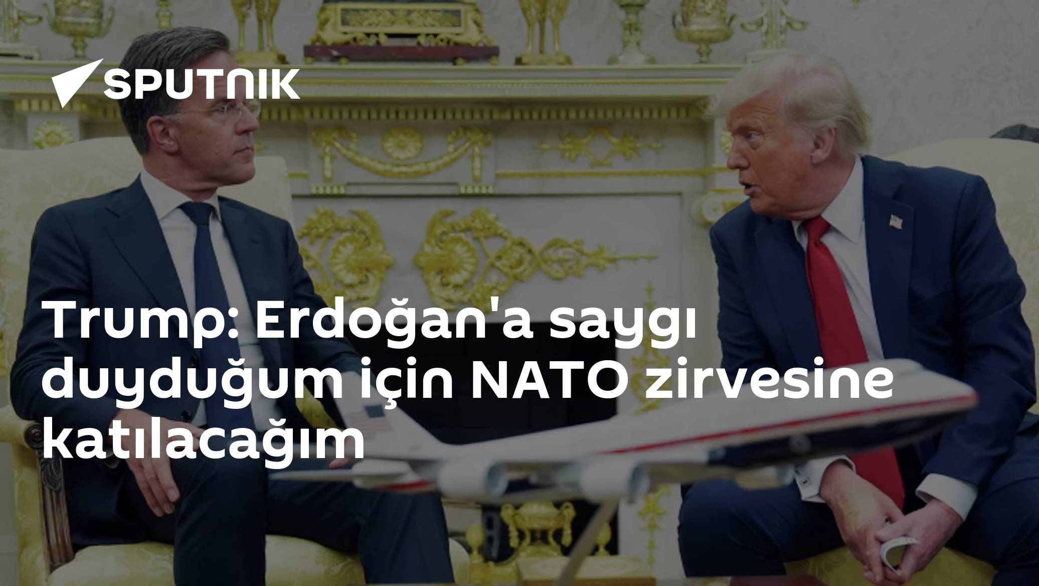 Trump: Erdoğan'a saygı duyduğum için NATO zirvesine katılacağım
