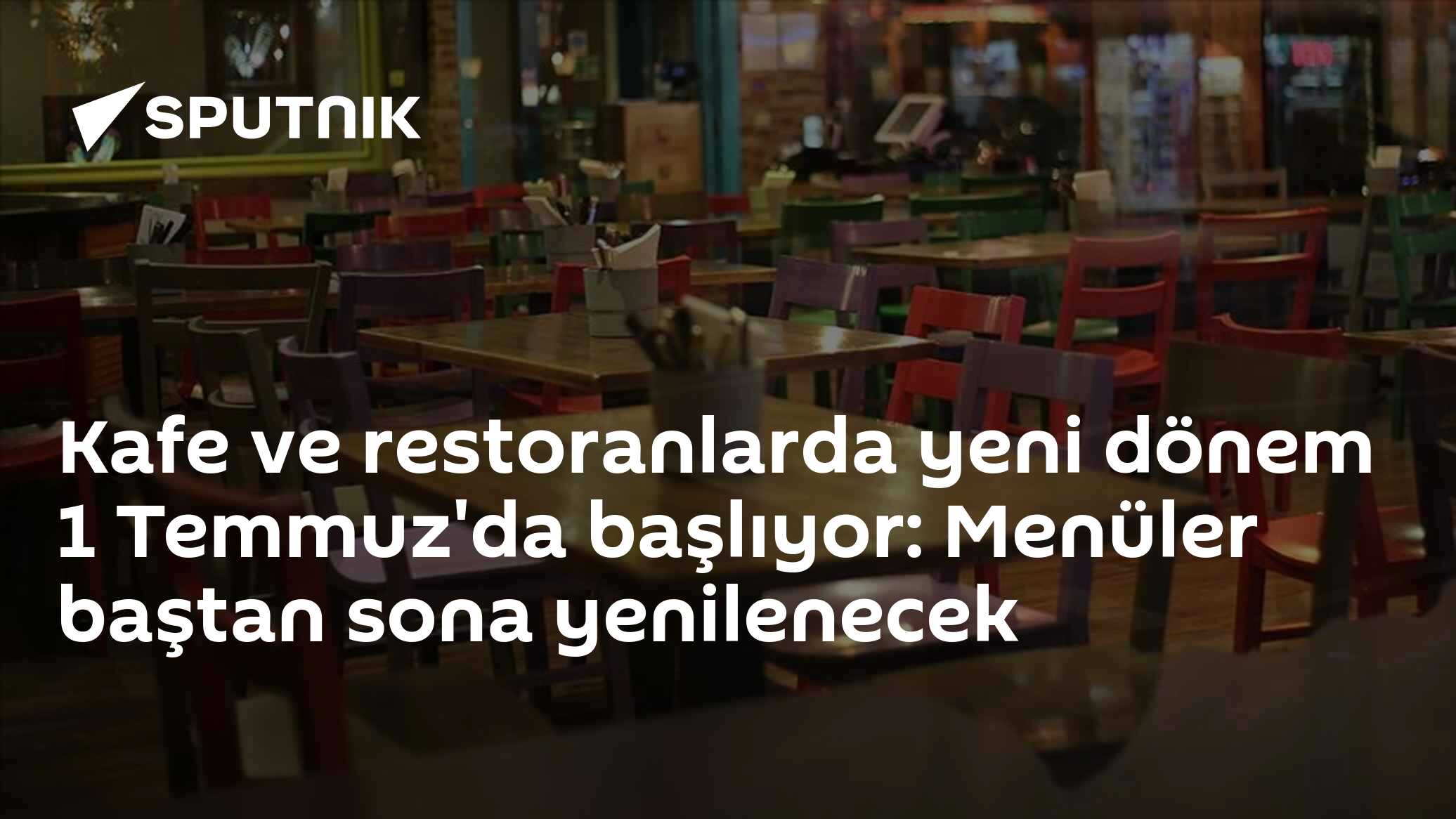 Kafe ve restoranlarda yeni dönem 1 Temmuz'da başlıyor: Menüler baştan sona yenilenecek