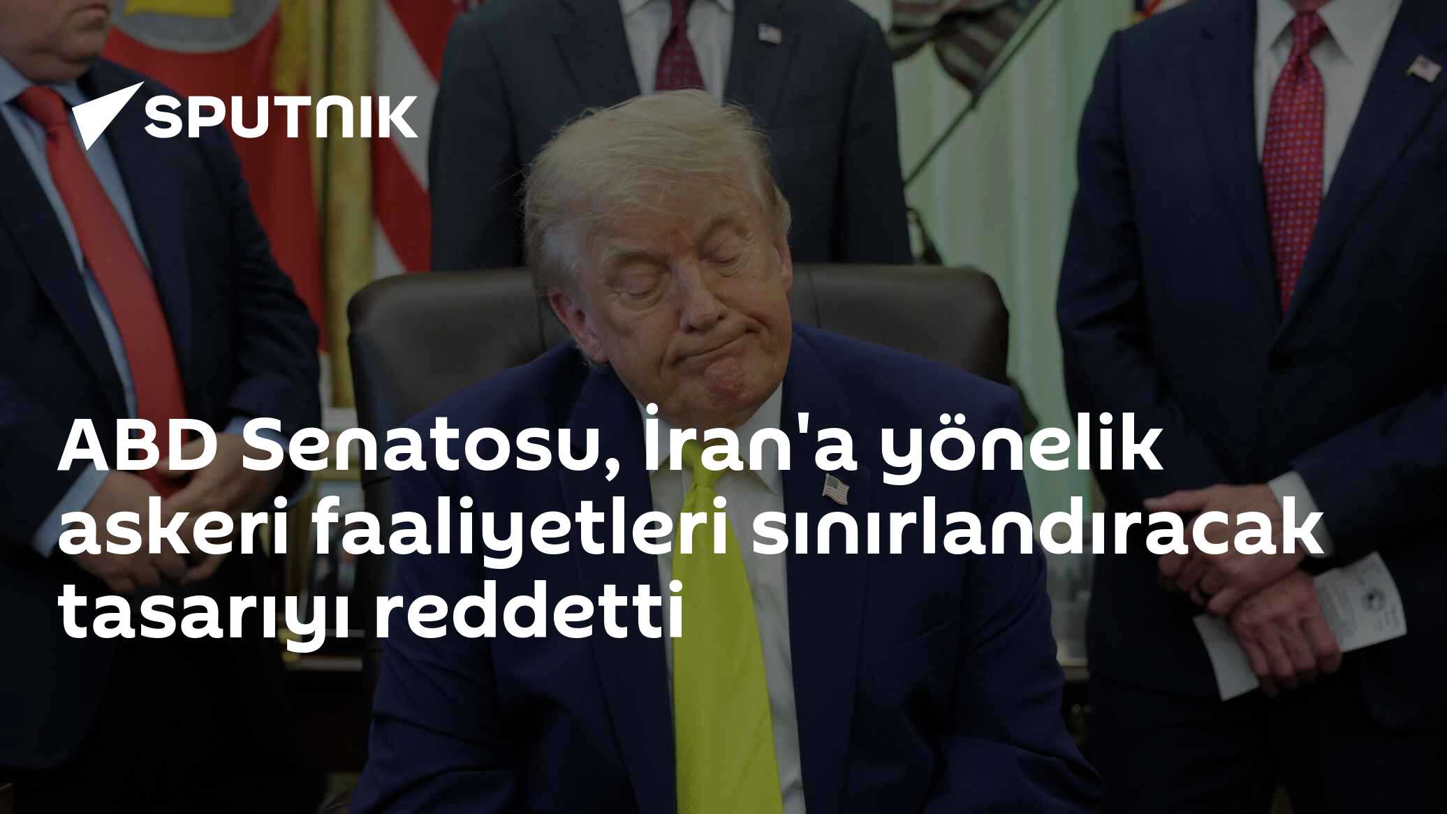 ABD Senatosu, İran'a yönelik askeri faaliyetleri sınırlandıracak tasarıyı reddetti