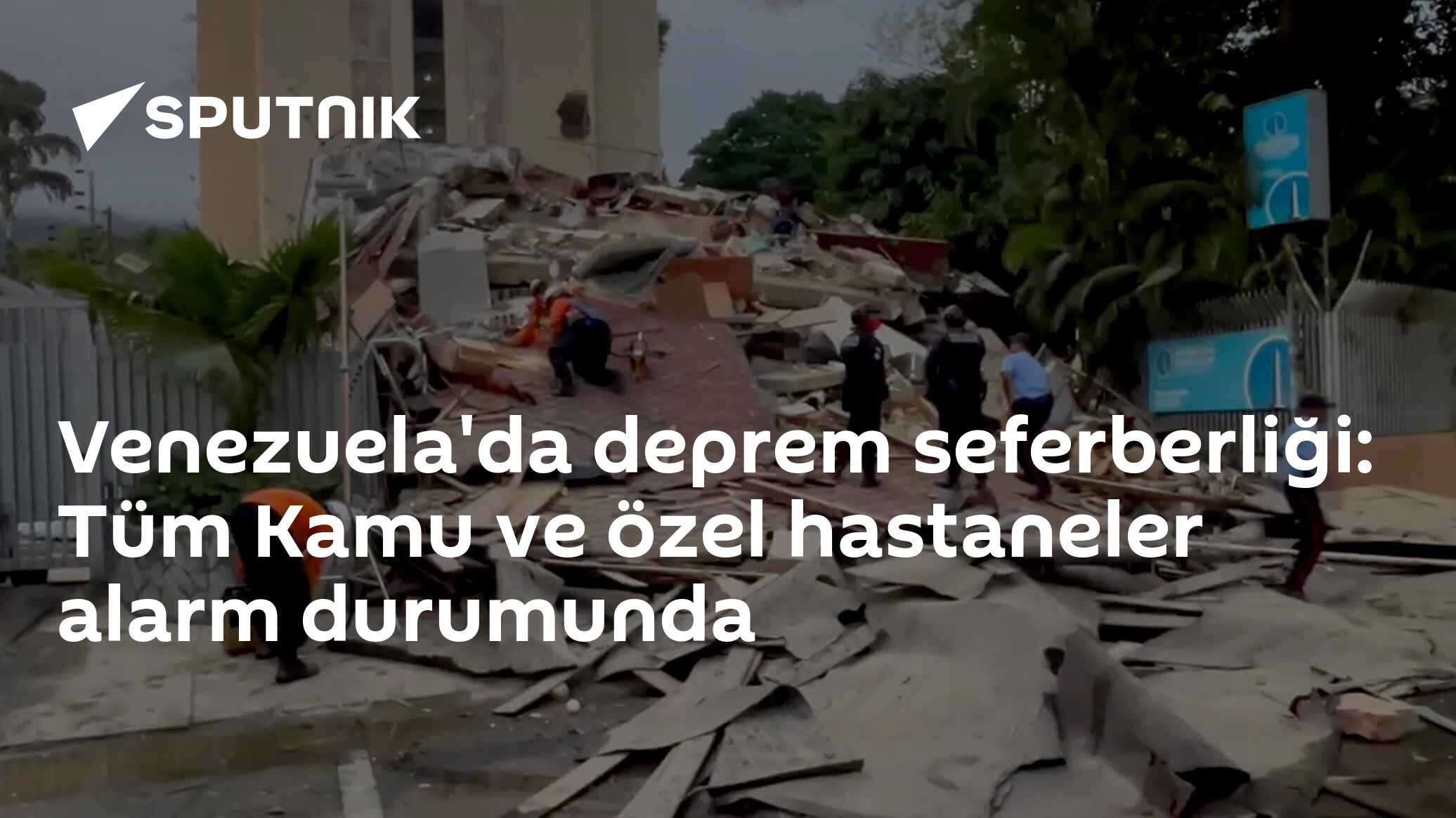 Venezuela'da deprem seferberliği: Tüm Kamu ve özel hastaneler alarm durumunda