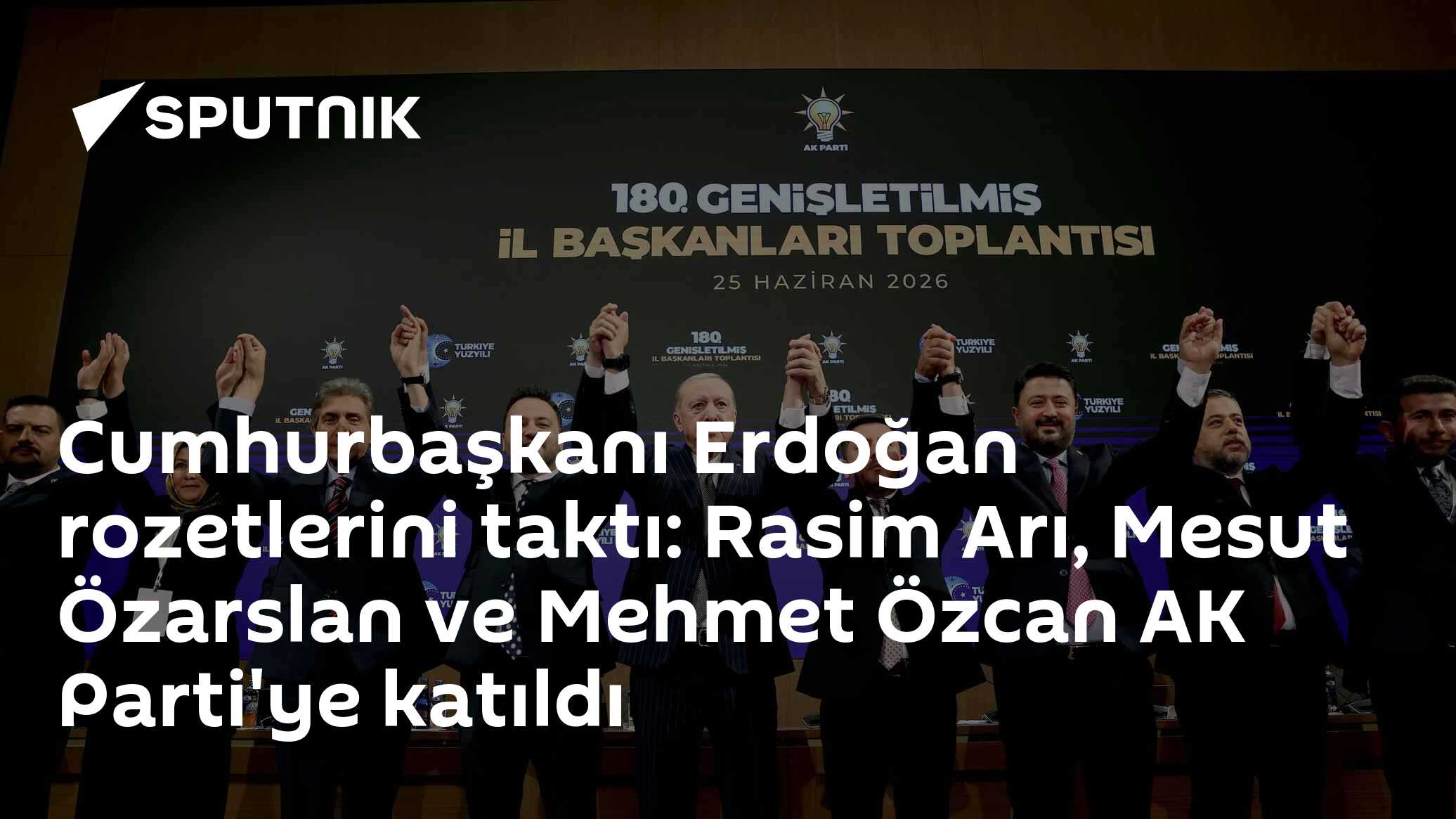 Cumhurbaşkanı Erdoğan: Bugün yeni belediye başkanlarımızı bağrımıza basacağız