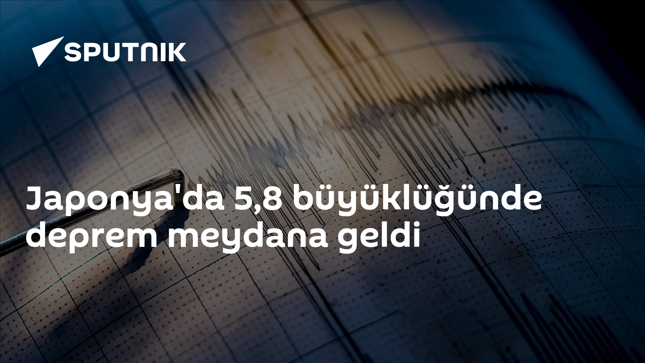 Japonya'da 5,8 büyüklüğünde deprem meydana geldi