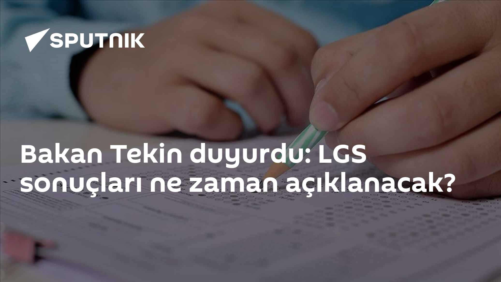 Bakan Tekin duyurdu: LGS sonuçları ne zaman açıklanacak?