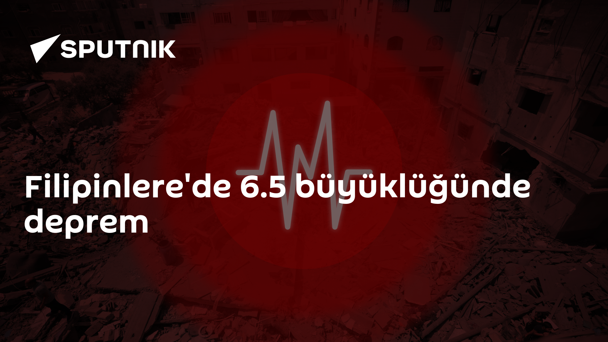 Filipinlere'de 6.4 büyüklüğünde deprem