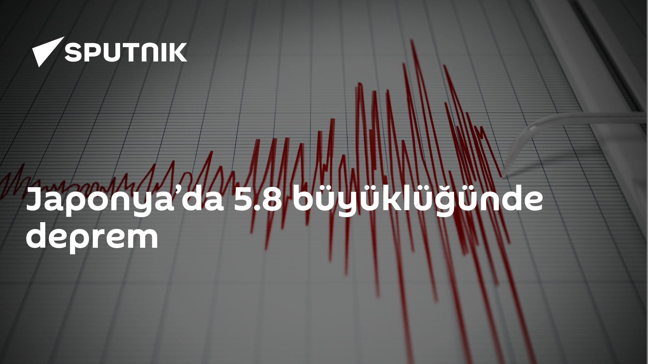 Japonya’da 5.8 büyüklüğünde deprem