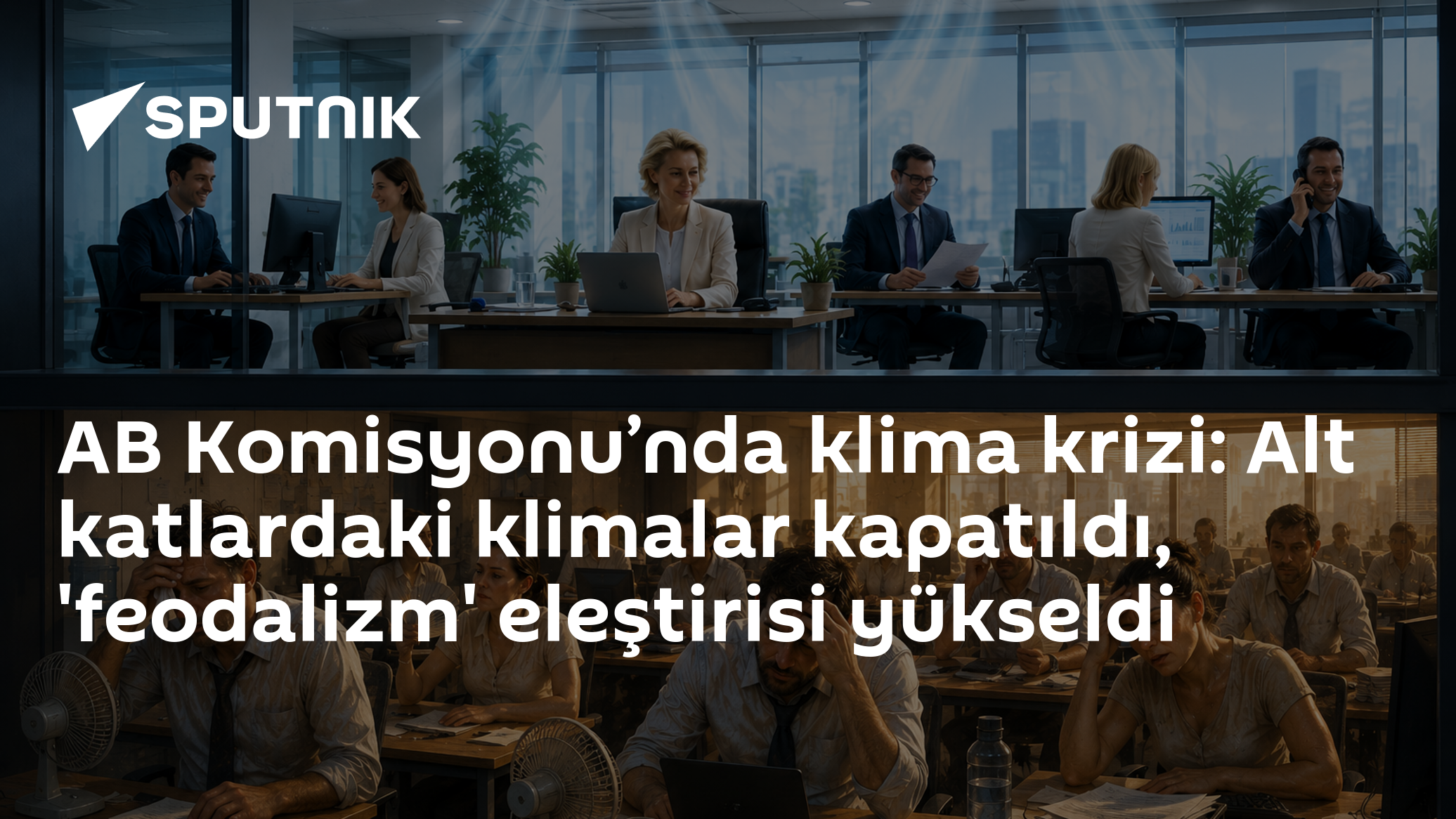 AB Komisyonu’nda klima krizi: Alt katlardaki klimalar kapatıldı, 'feodalizm' eleştirisi yükseldi