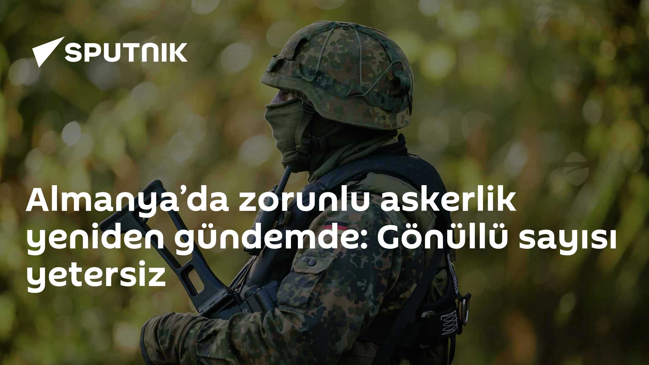 Almanya’da zorunlu askerlik yeniden gündemde: Gönüllü sayısı yetersiz