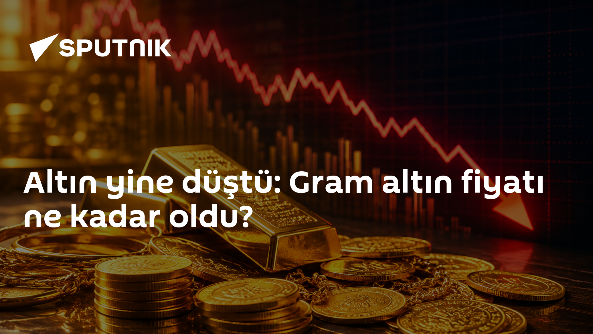 Altın yine düştü: Gram altın fiyatı ne kadar oldu?