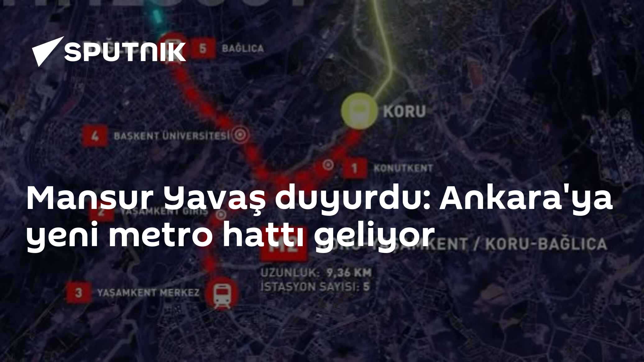 Mansur Yavaş duyurdu: Ankara'ya yeni metro hattı geliyor