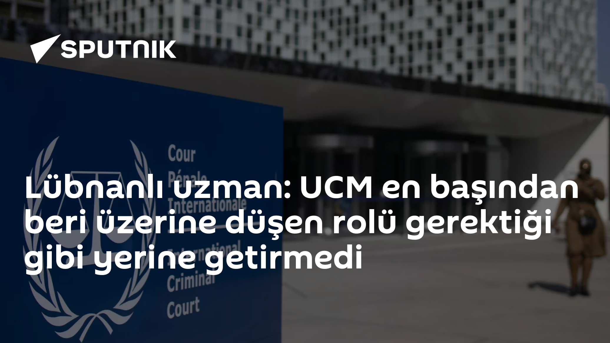 Lübnanlı uzman: UCM en başından beri üzerine düşen rolü gerektiği gibi yerine getirmedi