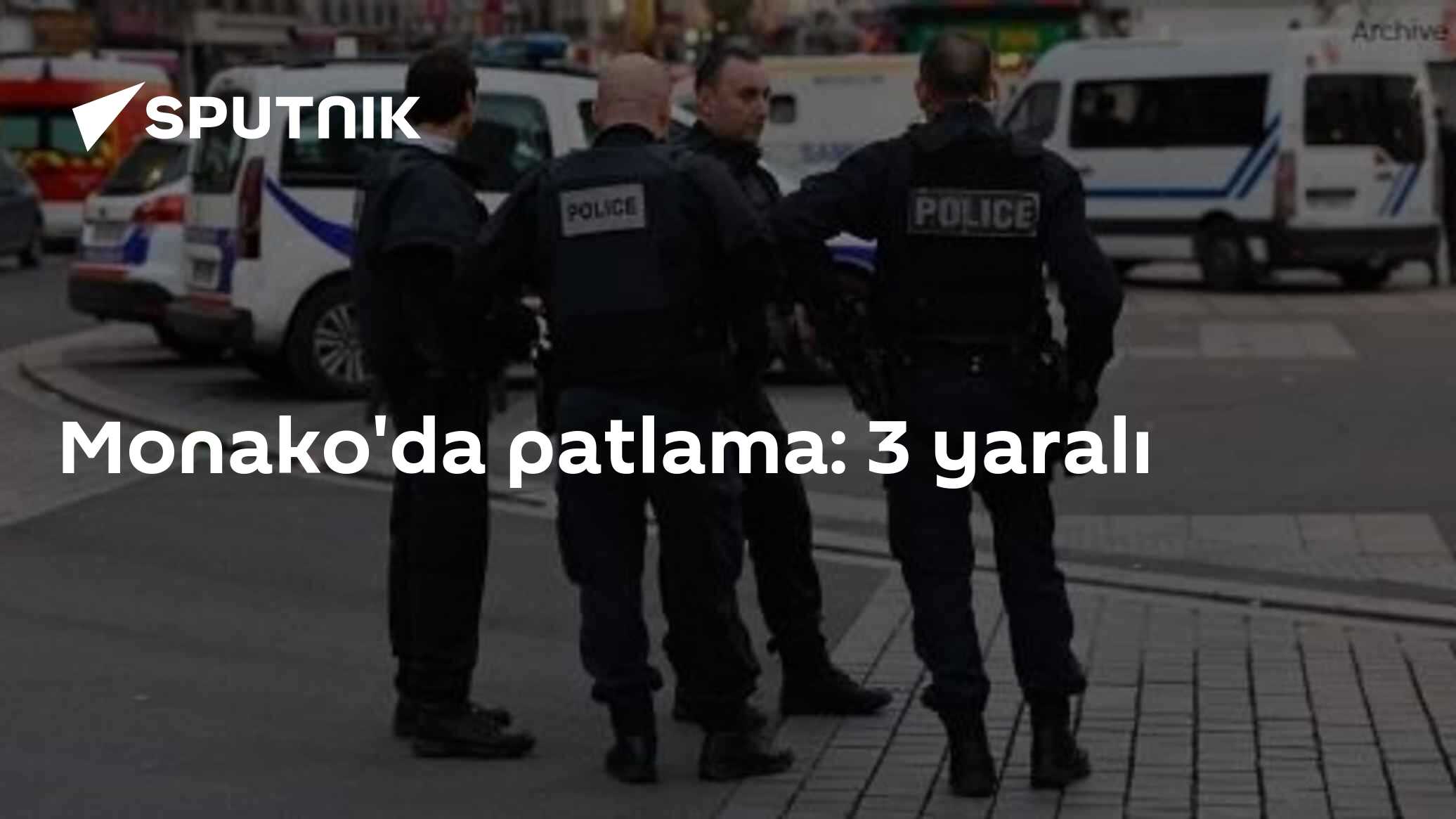 Monako'da patlama: 3 yaralı
