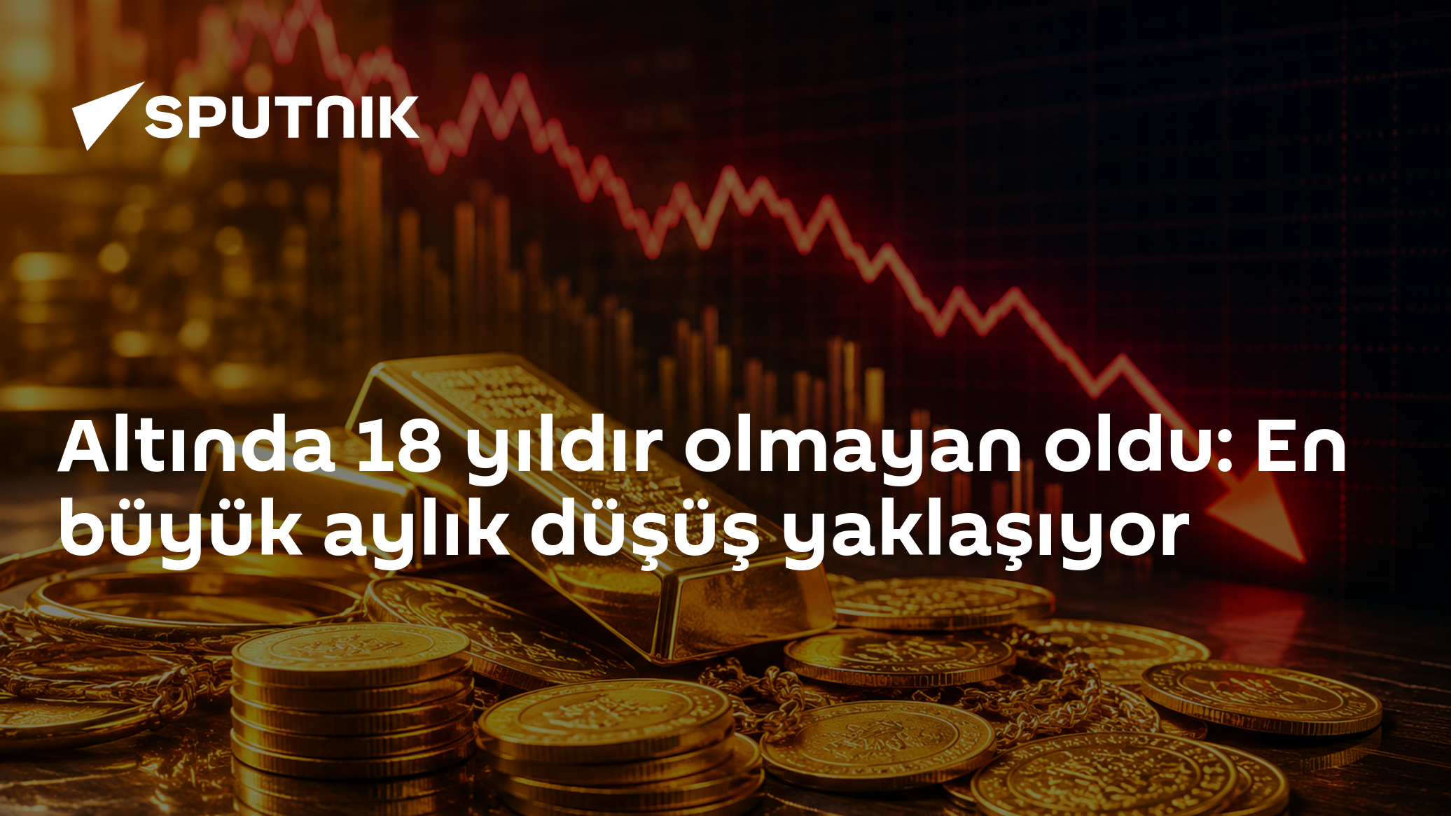 Altında 18 yıldır olmayan oldu: En büyük aylık düşüş yaklaşıyor