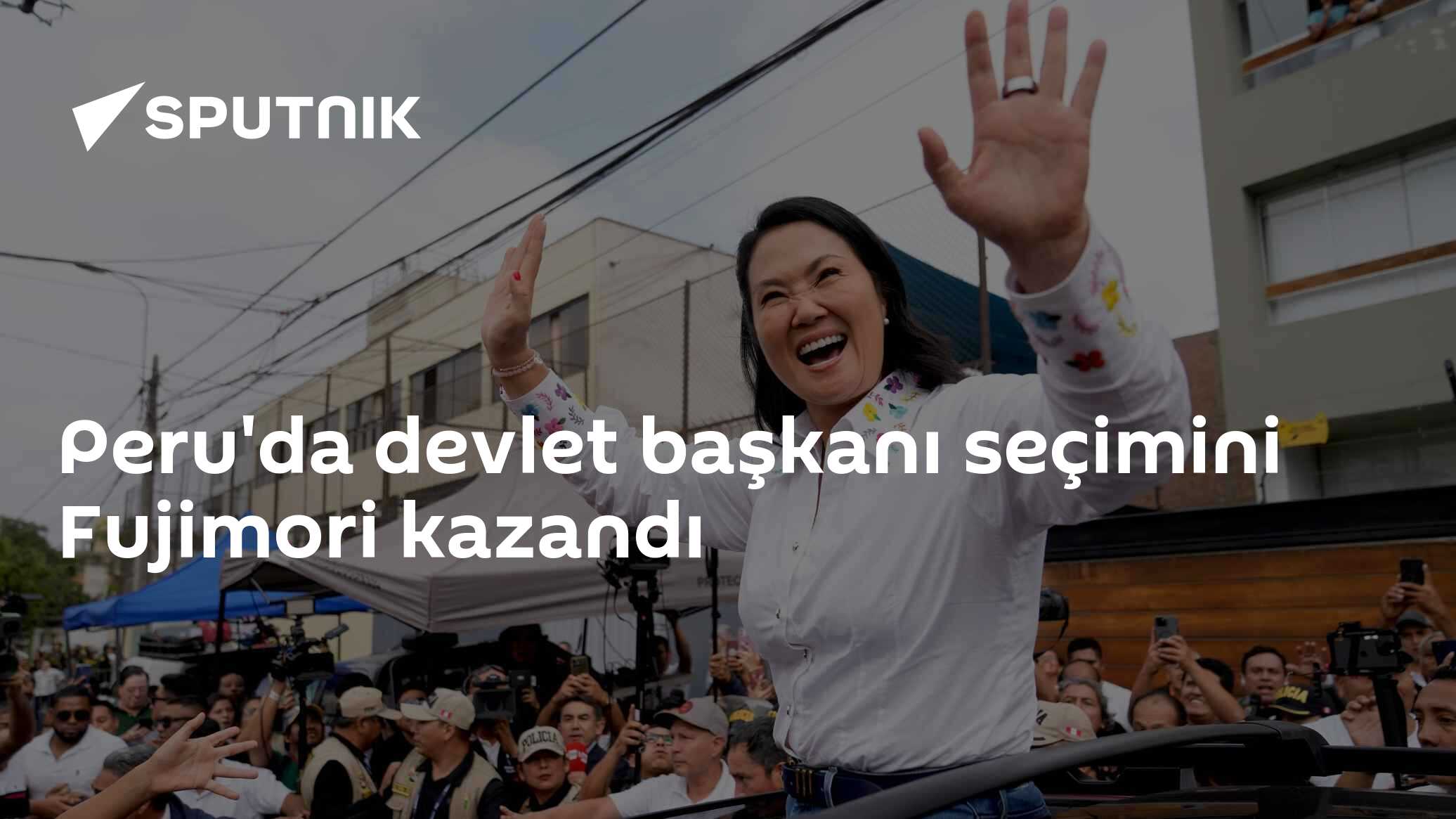 Peru'da devlet başkanı seçimini Fujimori kazandı