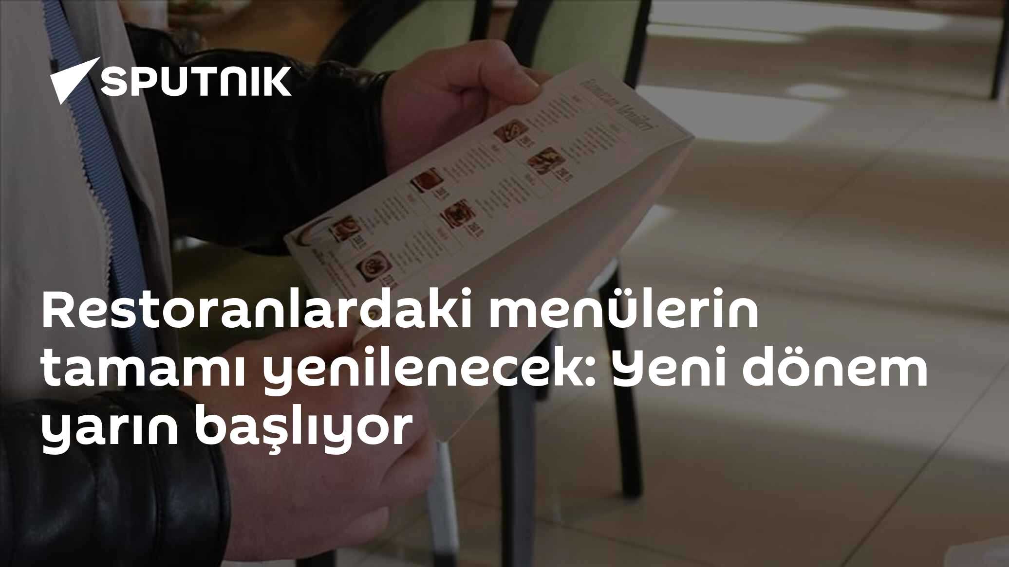 Restoranlardaki menülerin tamamı yenilenecek: Yeni dönem yarın başlıyor