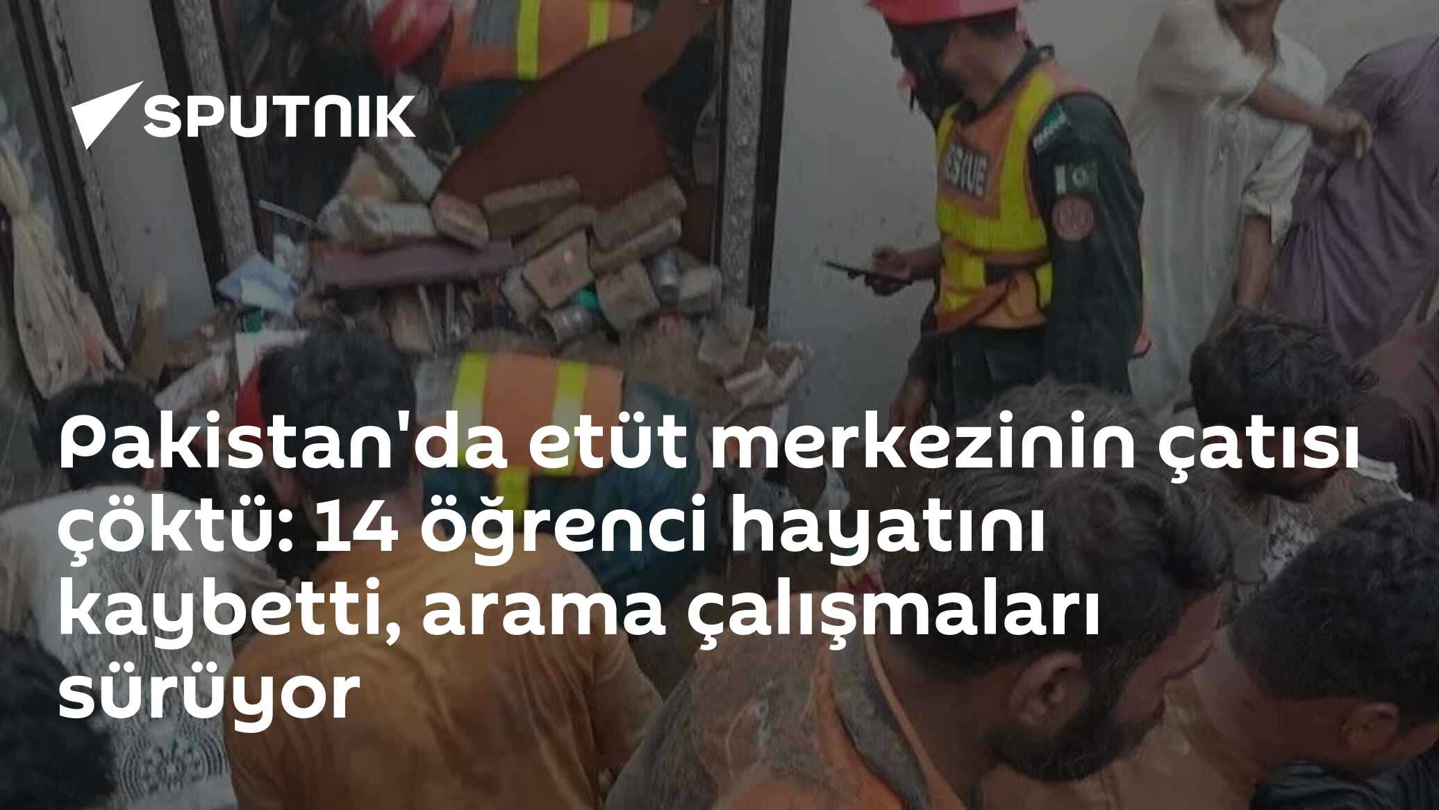 Pakistan'da etüt merkezinin çatısı çöktü: Çok sayıda ölü ve yaralı var