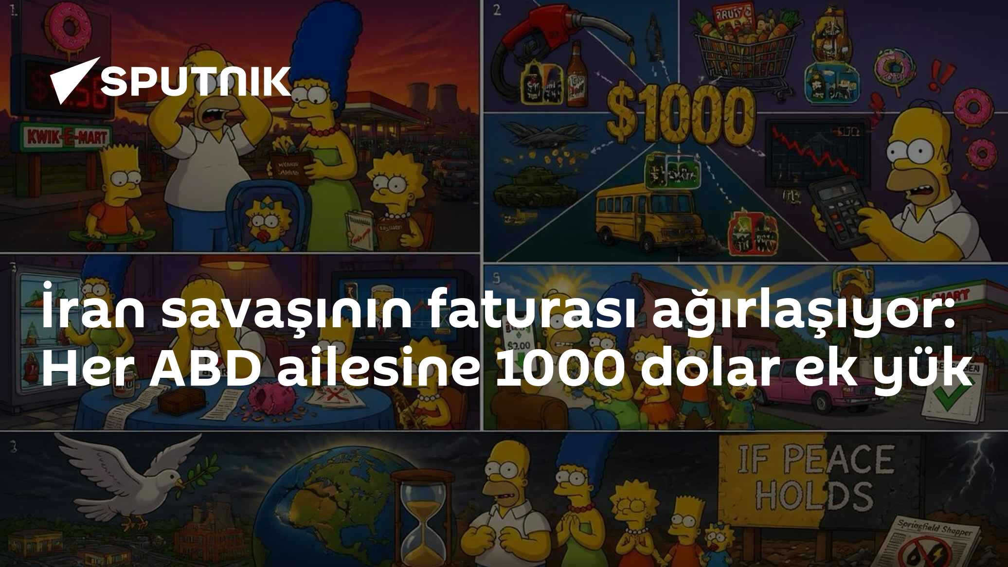 İran savaşının faturası ağırlaşıyor: Her ABD ailesine 1000 dolar ek yük
