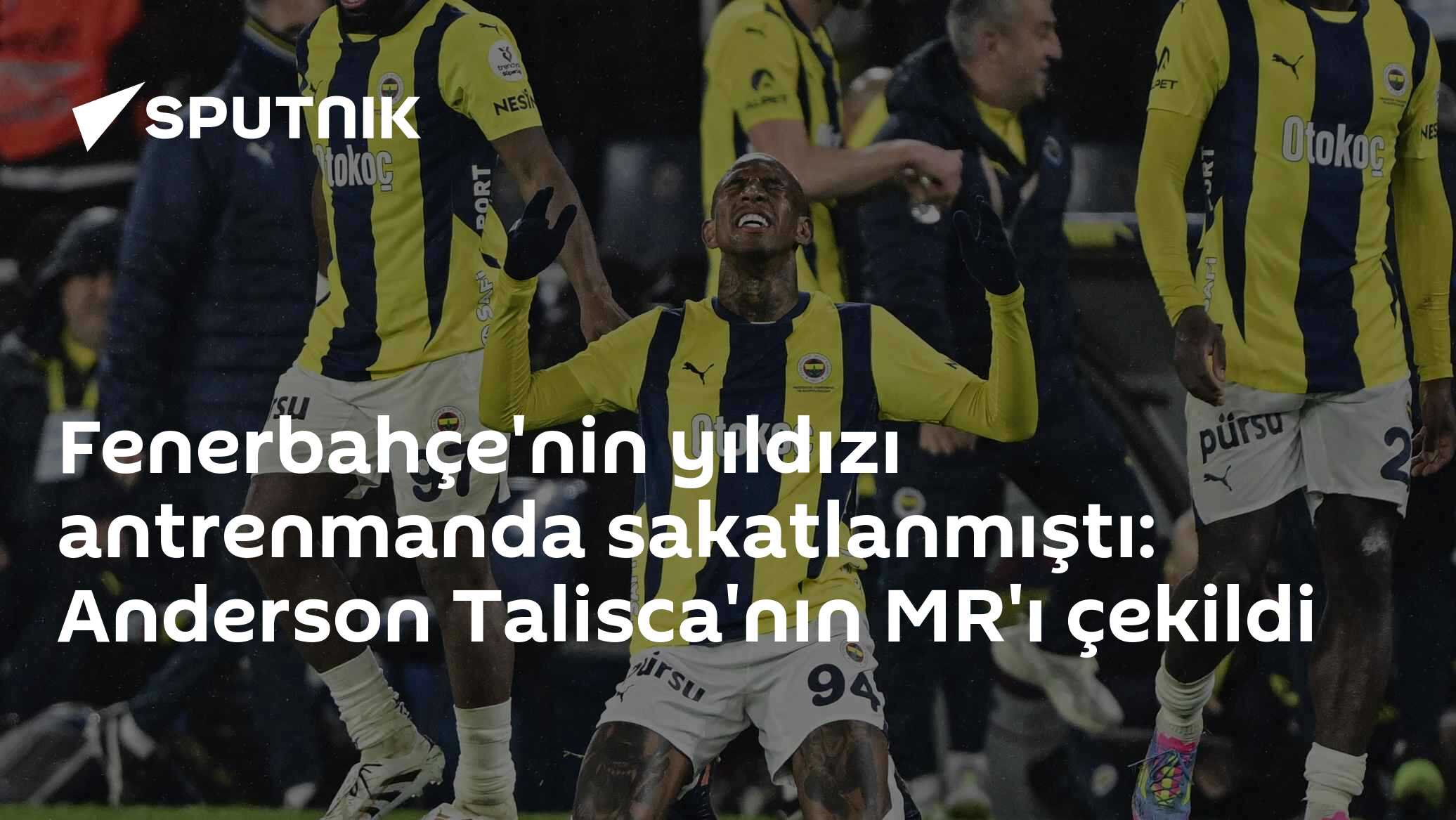 Fenerbahçe'nin yıldızı antrenmanda sakatlanmıştı: Anderson Talisca'nın MR'ı çekildi
