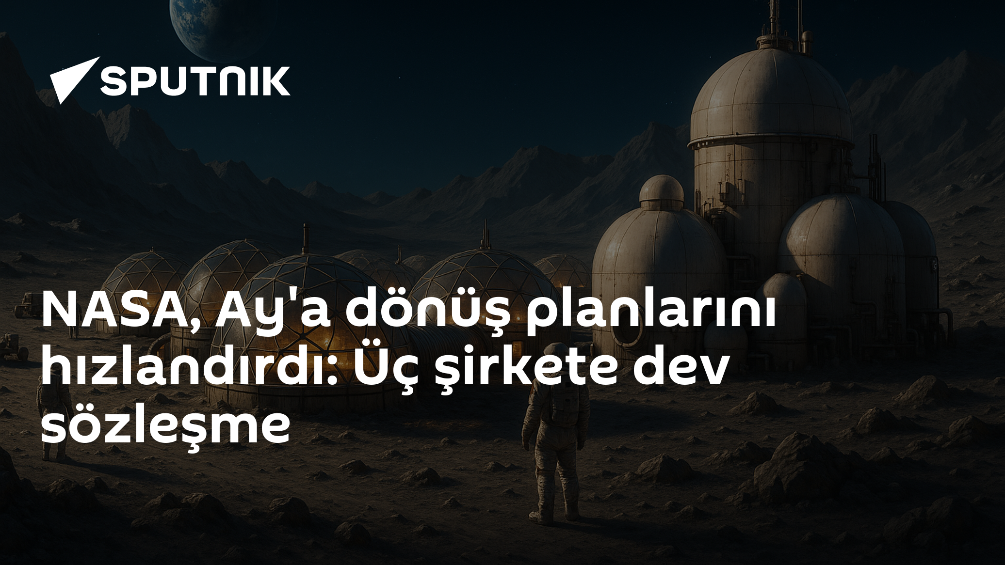 NASA, Ay'a dönüş planlarını hızlandırdı: Üç şirkete dev sözleşme