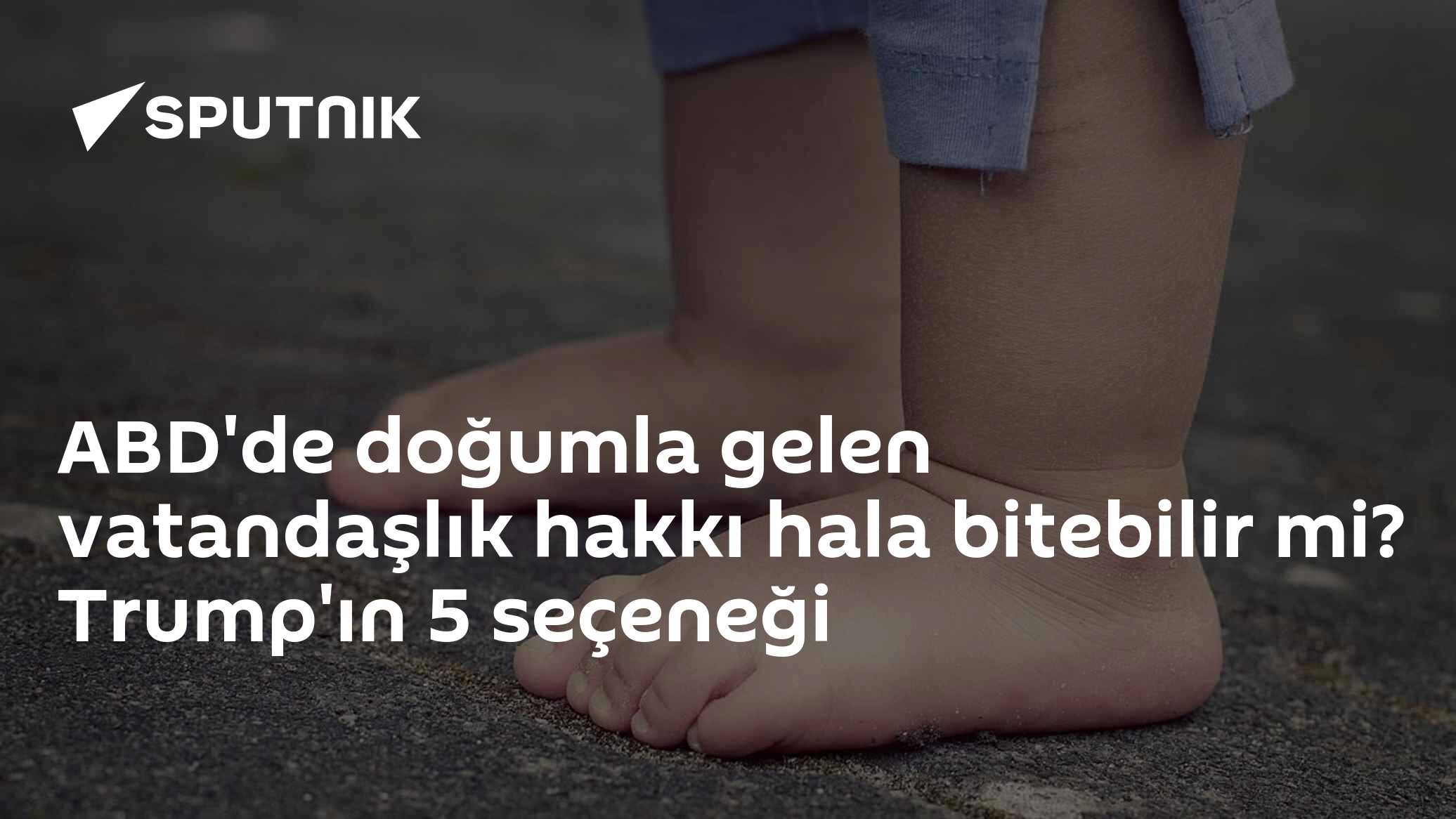 ABD'de doğumla gelen vatandaşlık hakkı hala bitebilir mi? Trump'ın 5 seçeneği