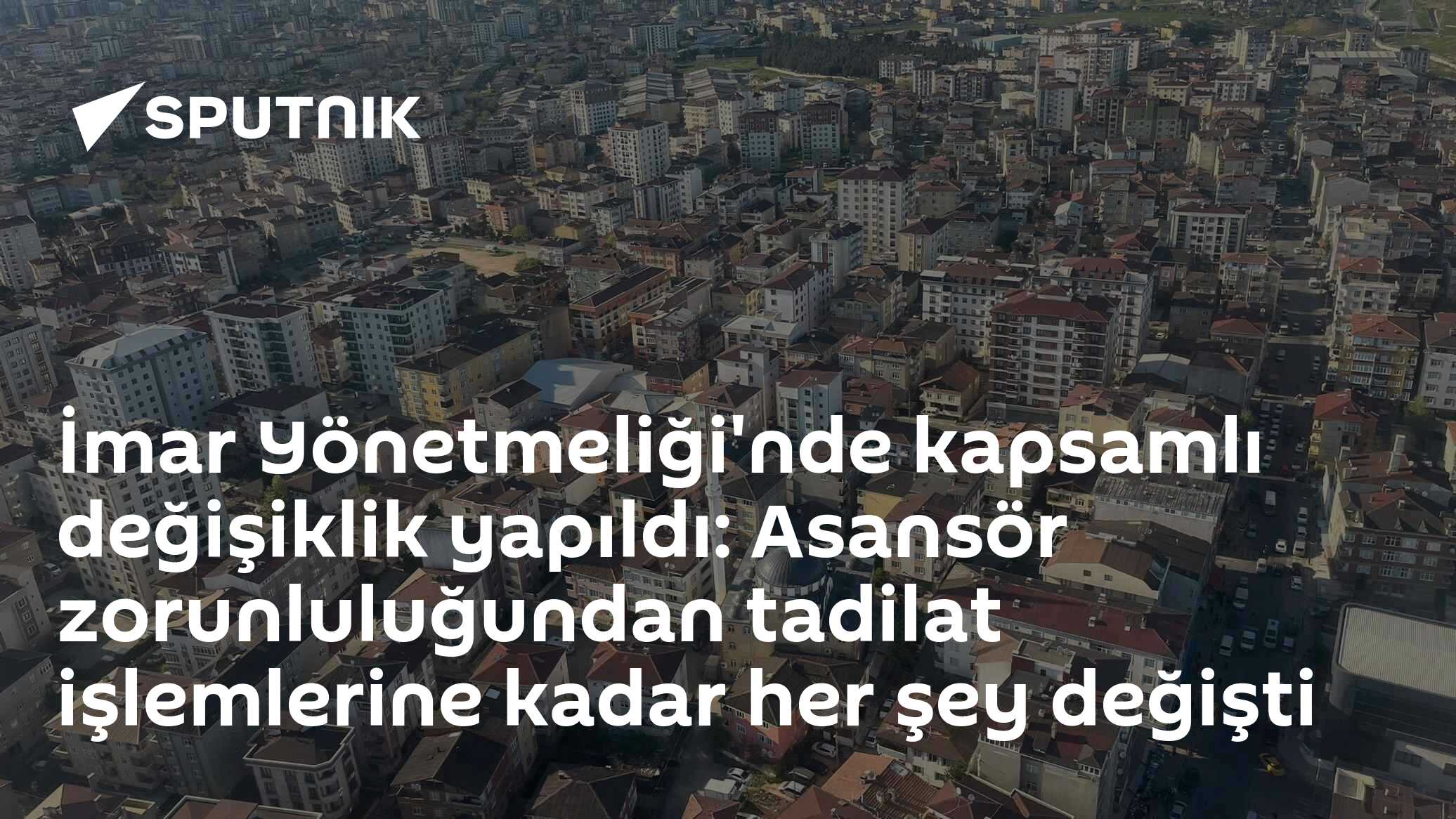 İmar Yönetmeliği'nde kapsamlı değişiklik yapıldı: Asansör zorunluluğundan tadilat işlemlerine kadar her şey değişti