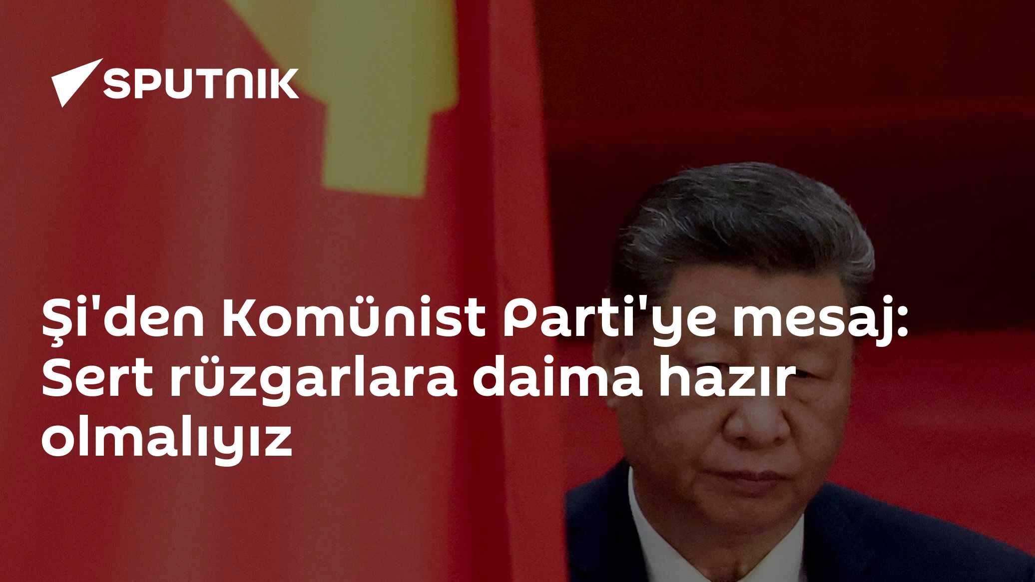 Şi'den Komünist Parti'ye mesaj: Sert rüzgarlara daima hazır olmalıyız