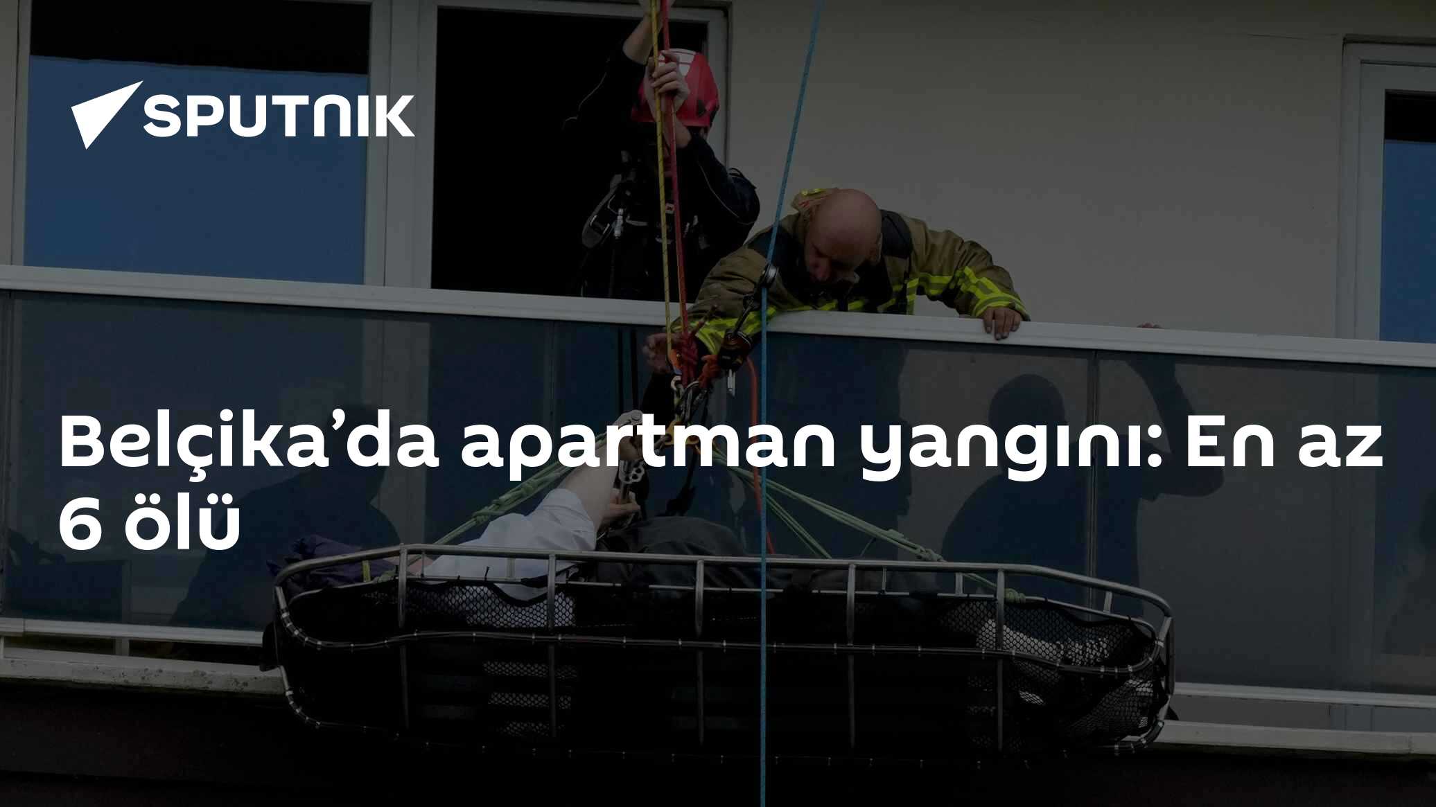 Belçika’da apartman yangını: En az 6 ölü