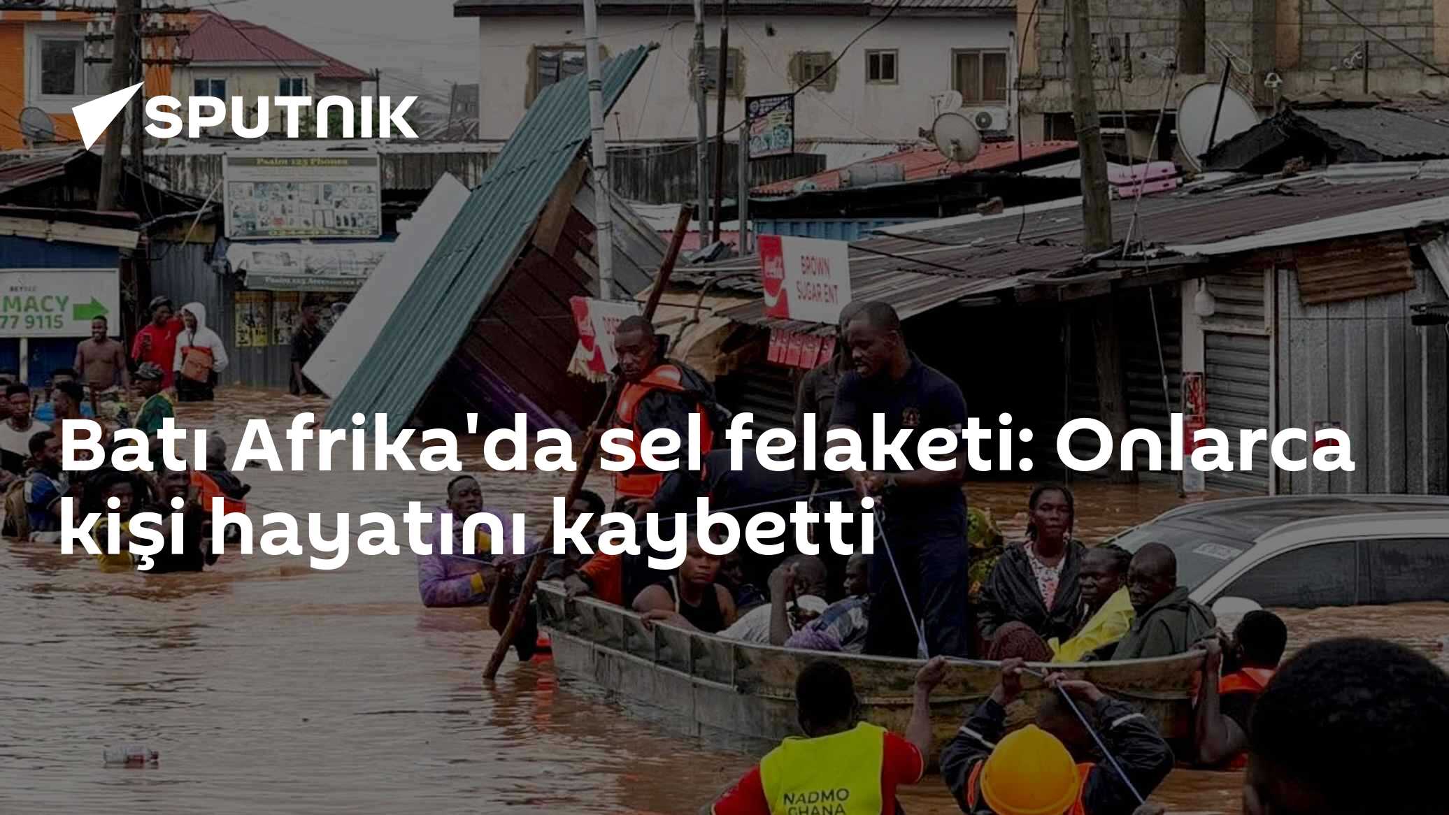 Batı Afrika'da sel felaketi: Onlarca kişi hayatını kaybetti