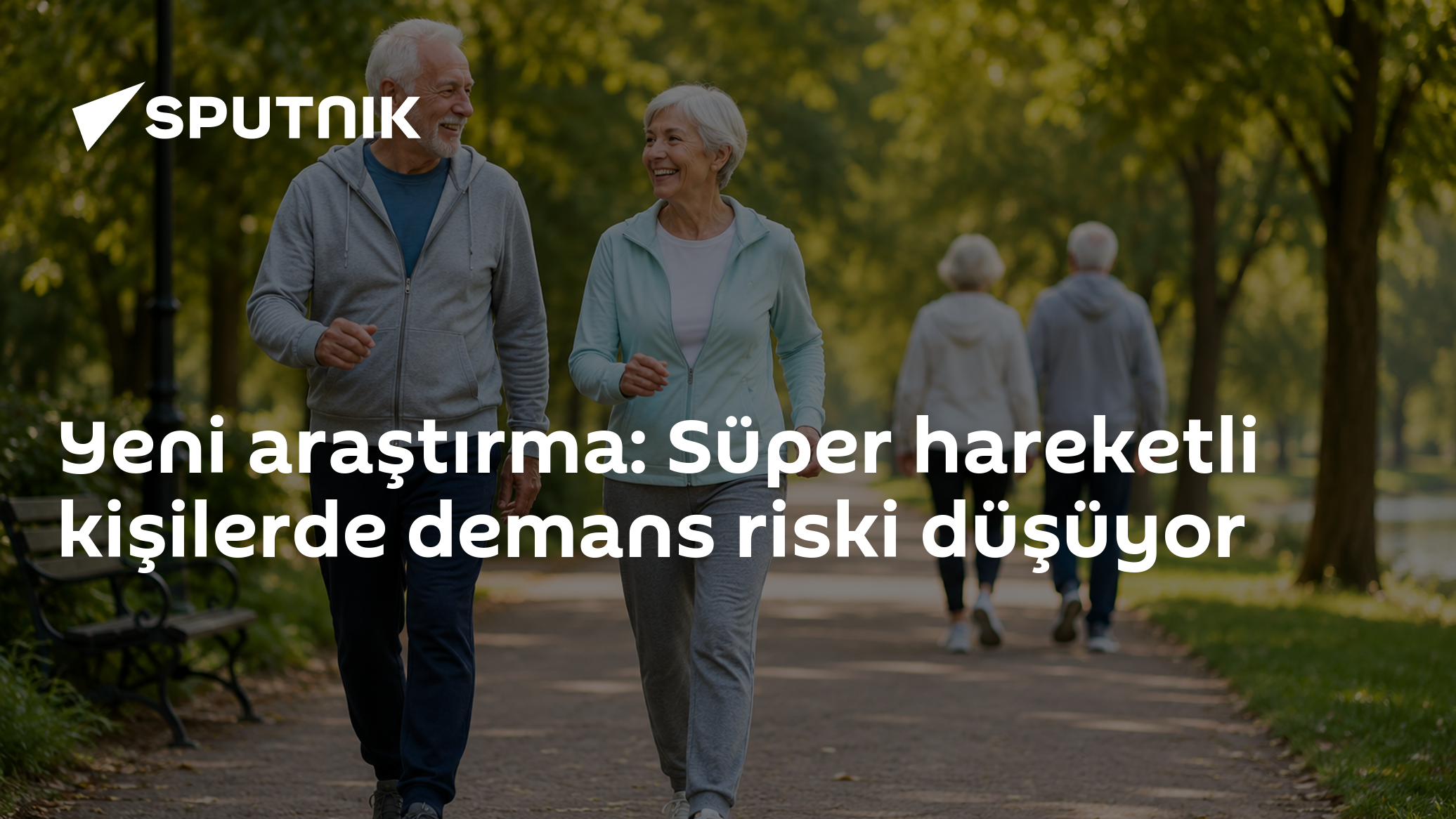 Süper hareketlilerde demans riski düşüyor