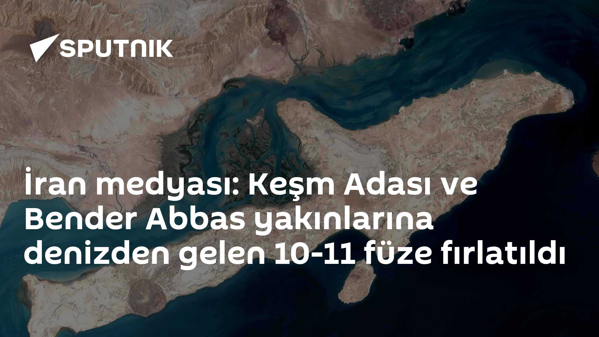 İran'ın medyası: Düşman Keşm Adası'na doğru füzeler fırlattı