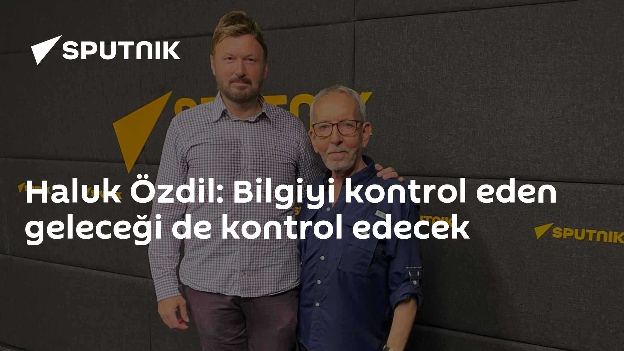 Haluk Özdil: Bilgiyi kontrol eden geleceği de kontrol edecek