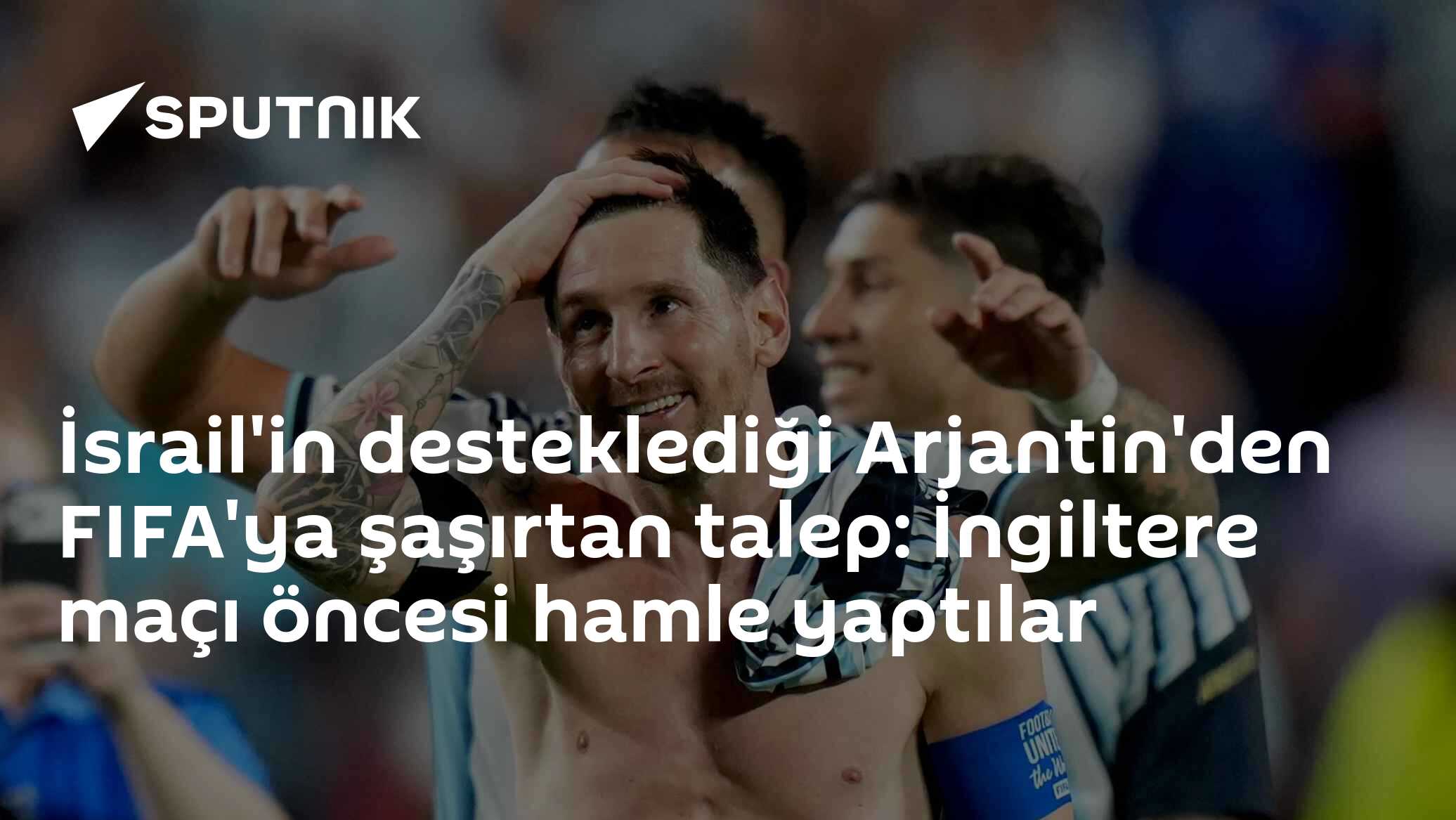Arjantin'in FIFA'ya İngiltere maçı formasıyla ilgili şaşırtan talebi