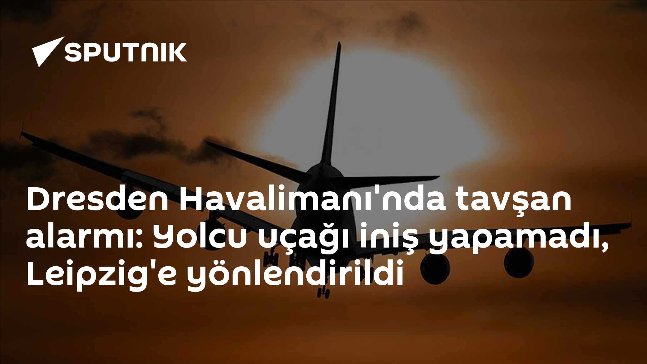 Dresden Havalimanı'nda tavşan alarmı: Yolcu uçağı iniş yapamadı, Leipzig'e yönlendirildi